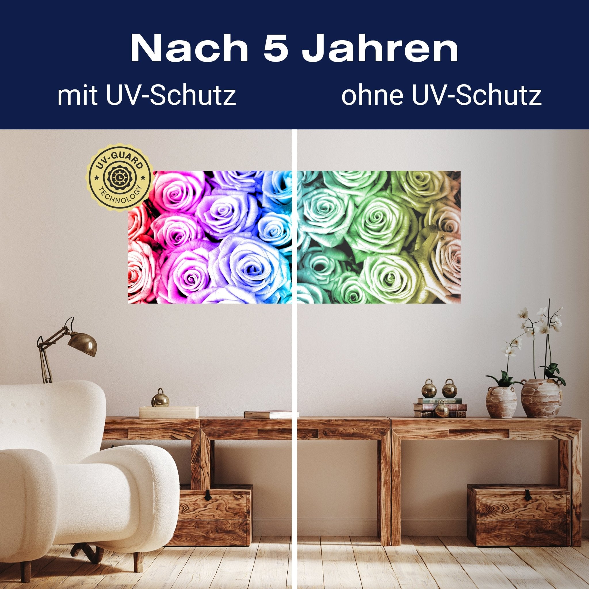 Leinwandbild Regenbogenrosenfeld Blüte M0231 kaufen - Bild 9 Leinwandbild Regenbogenrosenfeld Blüte M0231 kaufen - Bild 9