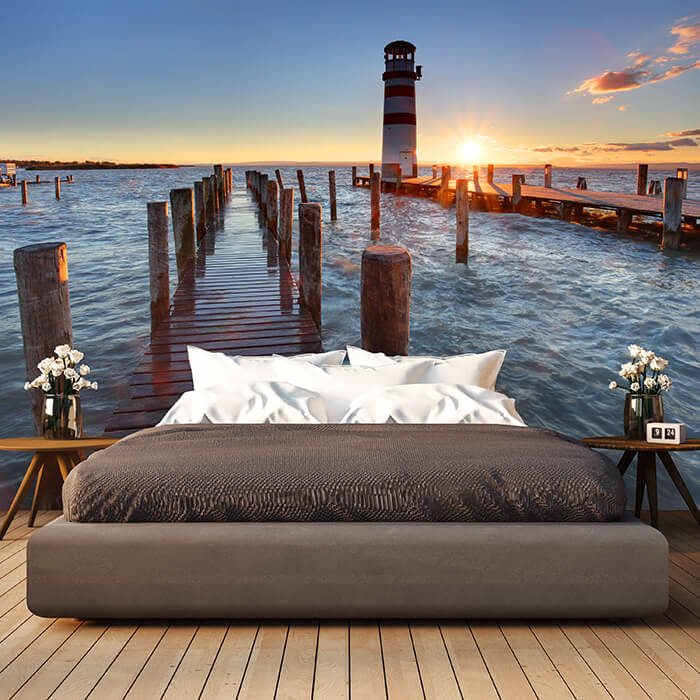 Fototapete Leuchtturm meer M0238 - Bild 1 Fototapete Leuchtturm meer M0238 - Bild 1