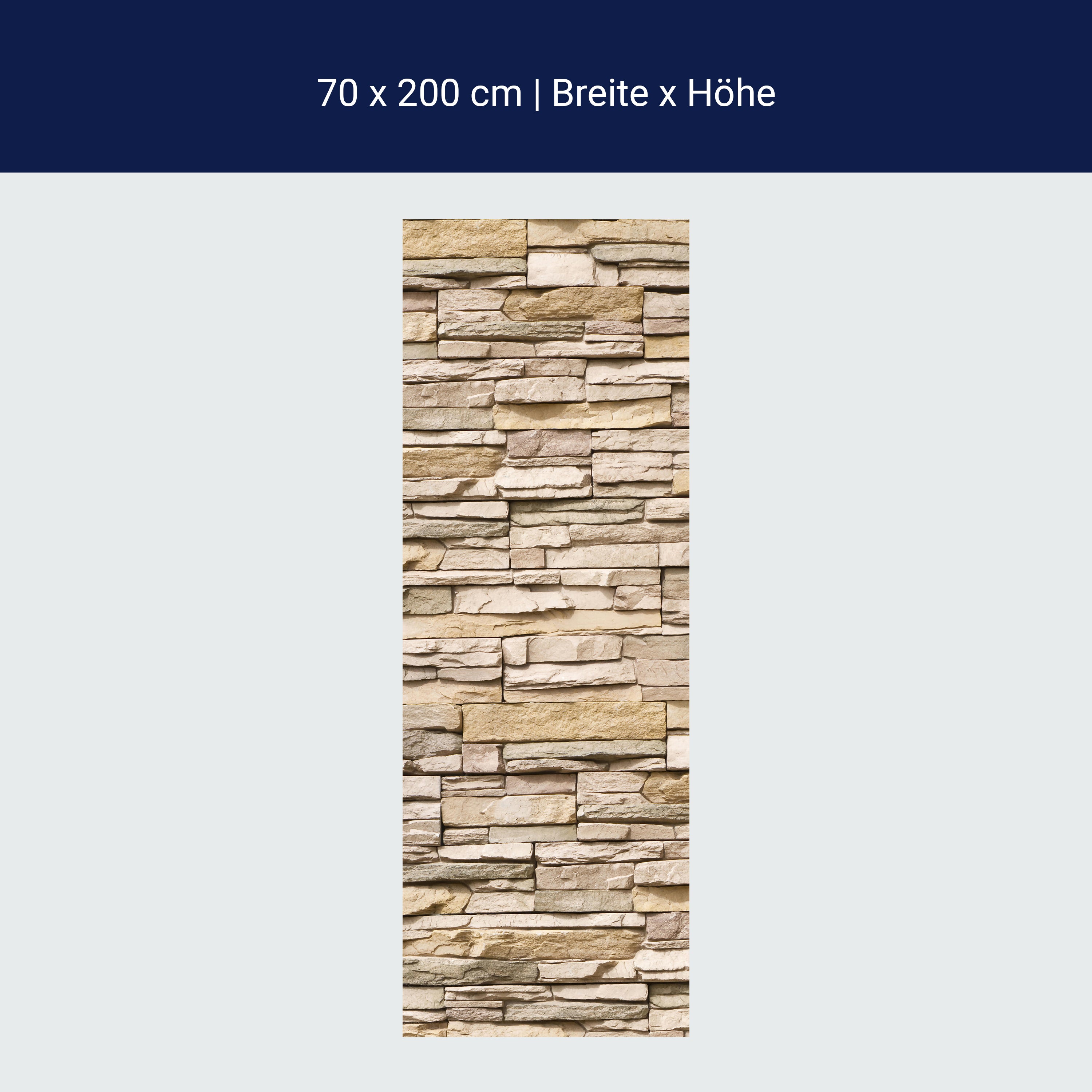 Türtapete Asia Stone Natur M0239 Türtapete Asia Stone Natur M0239