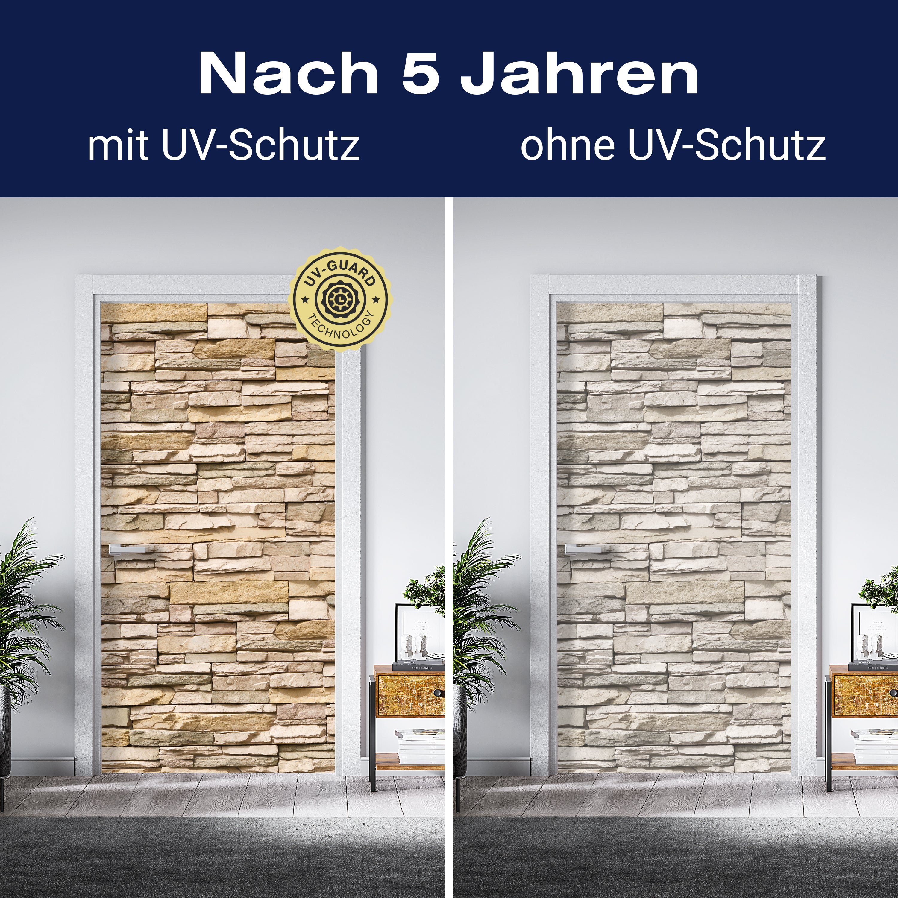 Türtapete Asia Stone Natur M0239 - Bild 4 Türtapete Asia Stone Natur M0239 - Bild 4