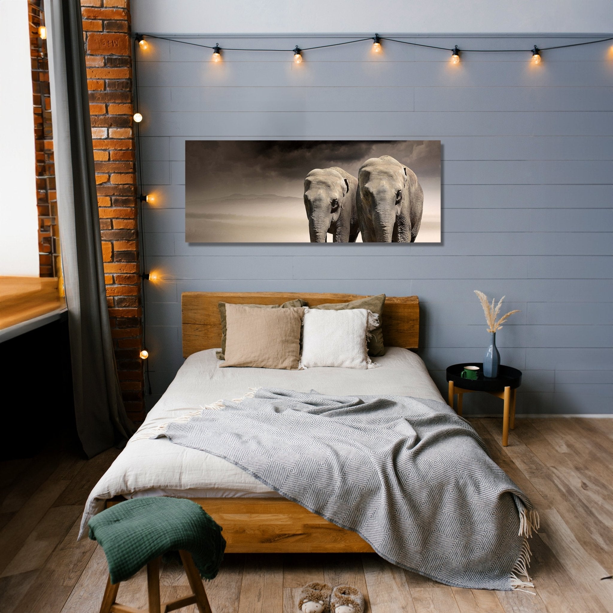 Leinwandbild Elefantentraum Afrika M0244 kaufen - Bild 2 Leinwandbild Elefantentraum Afrika M0244 kaufen - Bild 2