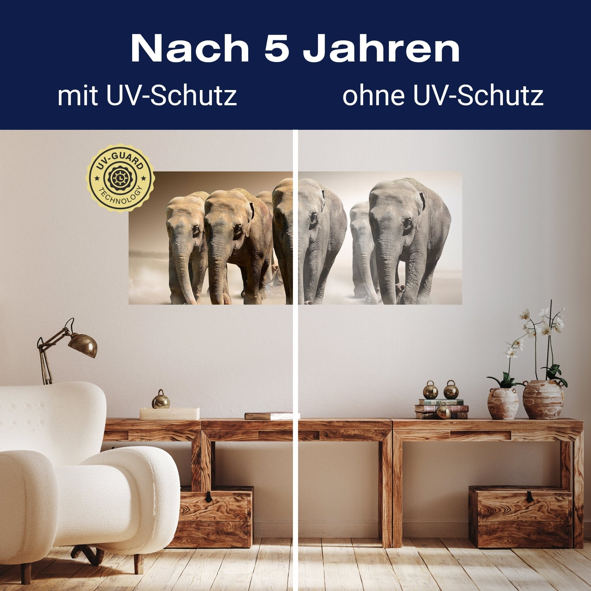 Leinwandbild Elefantengruppe Afrika M0245 kaufen - Bild 9 Leinwandbild Elefantengruppe Afrika M0245 kaufen - Bild 9