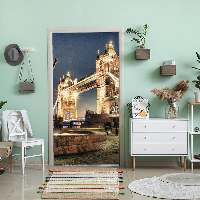 Türtapete London Tower Bridge England M0249 - Bild 1 Türtapete London Tower Bridge England M0249 - Bild 1