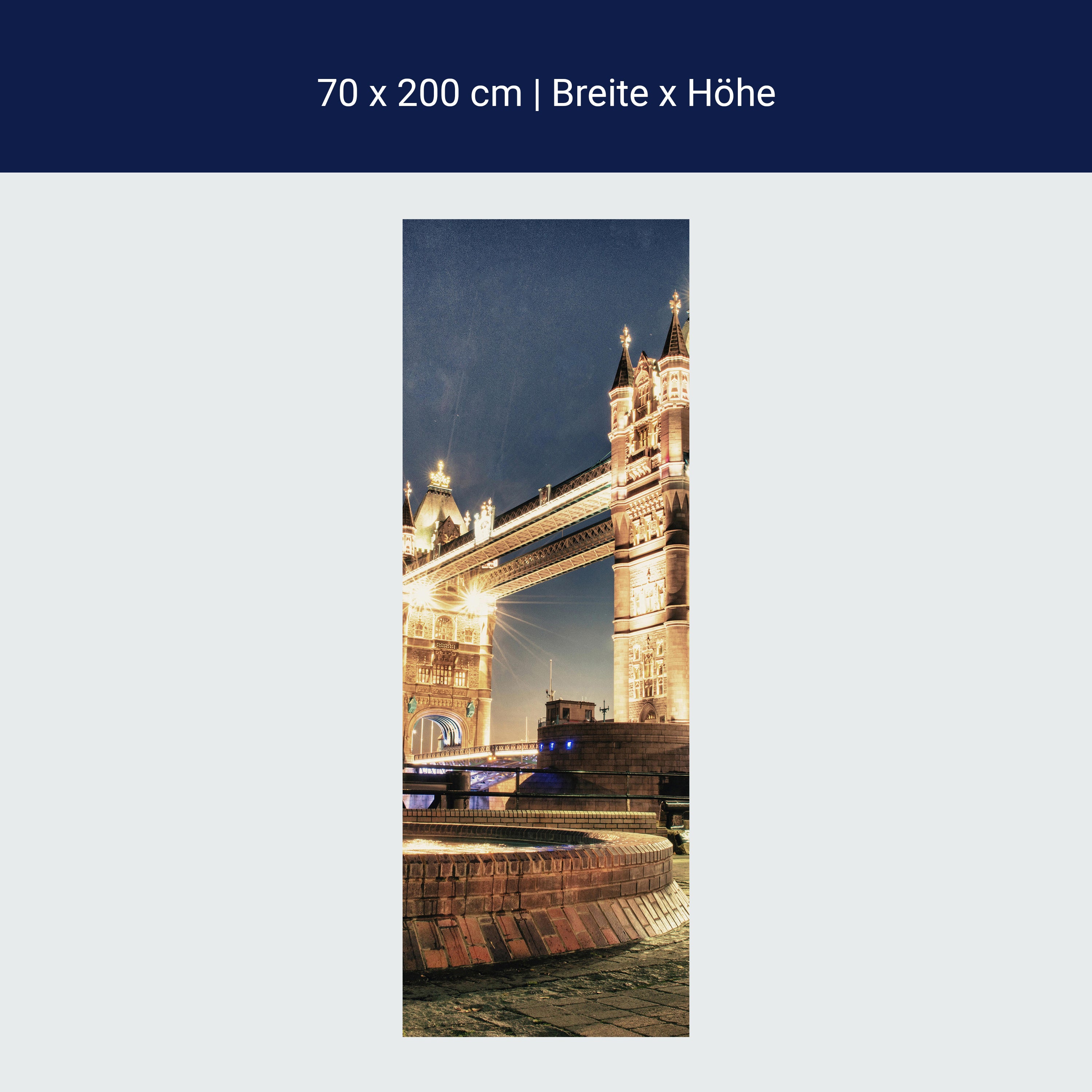 Türtapete London Tower Bridge England M0249 Türtapete London Tower Bridge England M0249