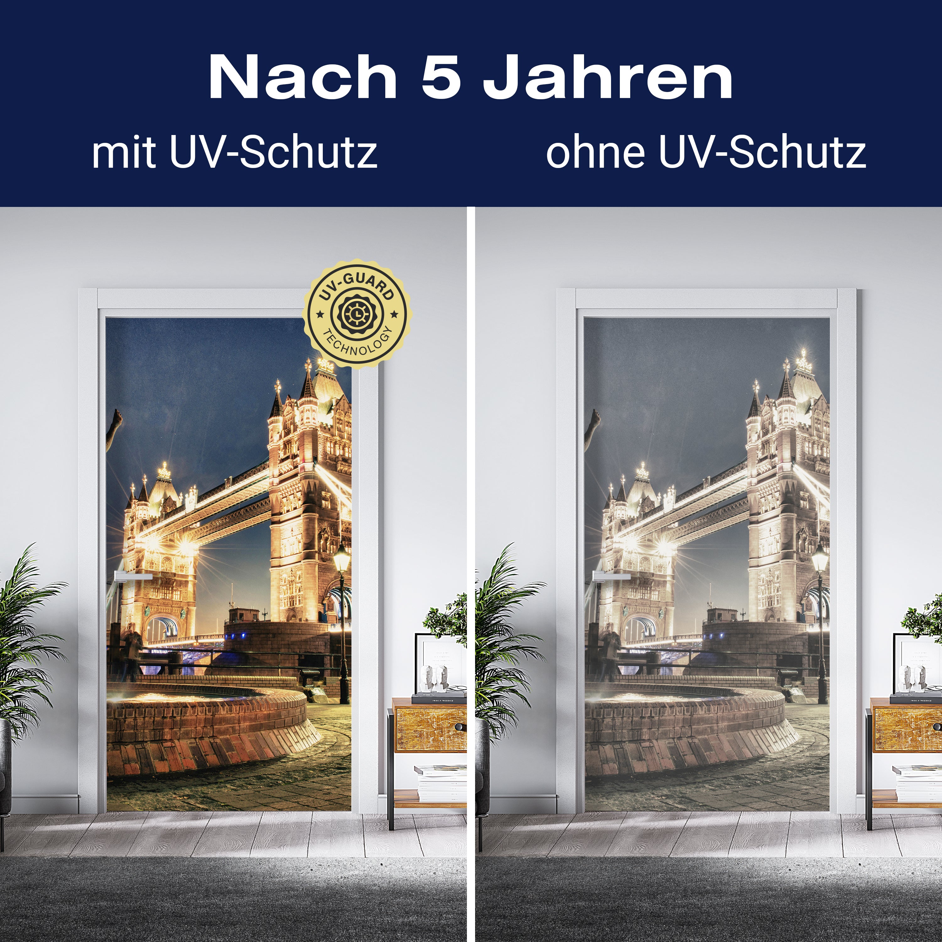 Türtapete London Tower Bridge England M0249 - Bild 4 Türtapete London Tower Bridge England M0249 - Bild 4