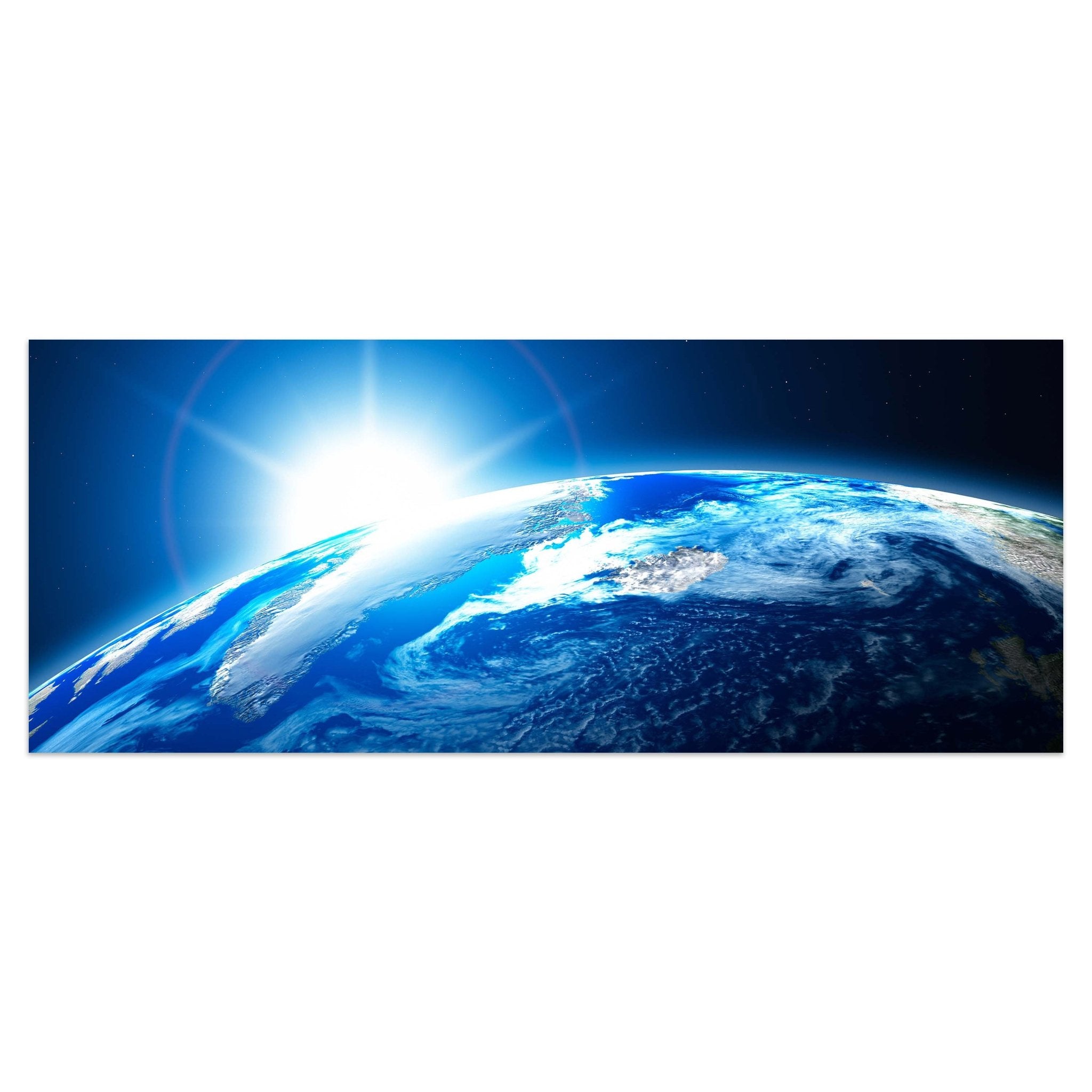 Leinwandbild Sunrise Earth Space M0255 kaufen - Bild 1 Leinwandbild Sunrise Earth Space M0255 kaufen - Bild 1