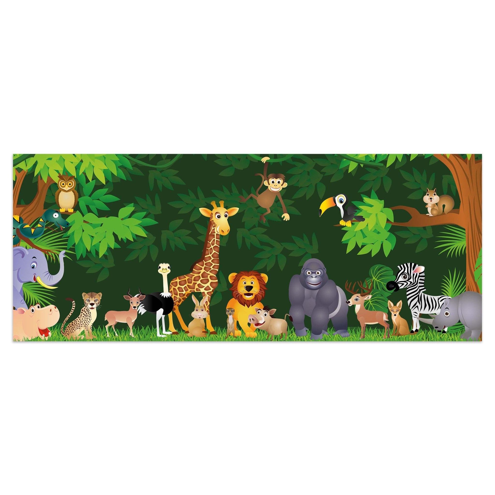Leinwandbild Urwaldparty Kinder M0260 kaufen - Bild 1 Leinwandbild Urwaldparty Kinder M0260 kaufen - Bild 1