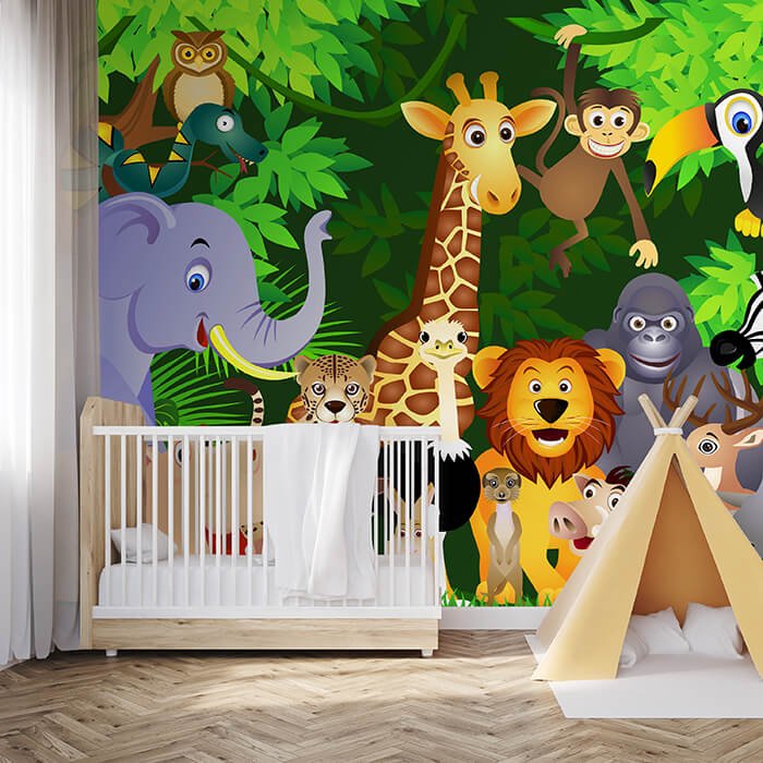 Fototapete Party, Urwald M0260 - Bild 1 Fototapete Party, Urwald M0260 - Bild 1