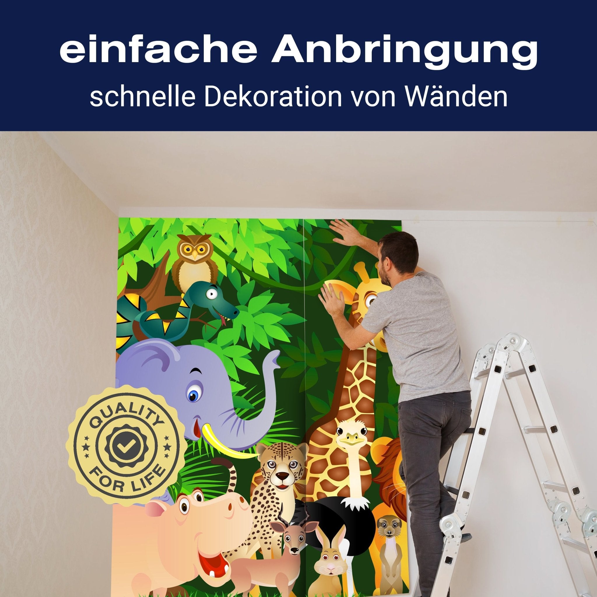 Fototapete Party, Urwald M0260 - Bild 3 Fototapete Party, Urwald M0260 - Bild 3