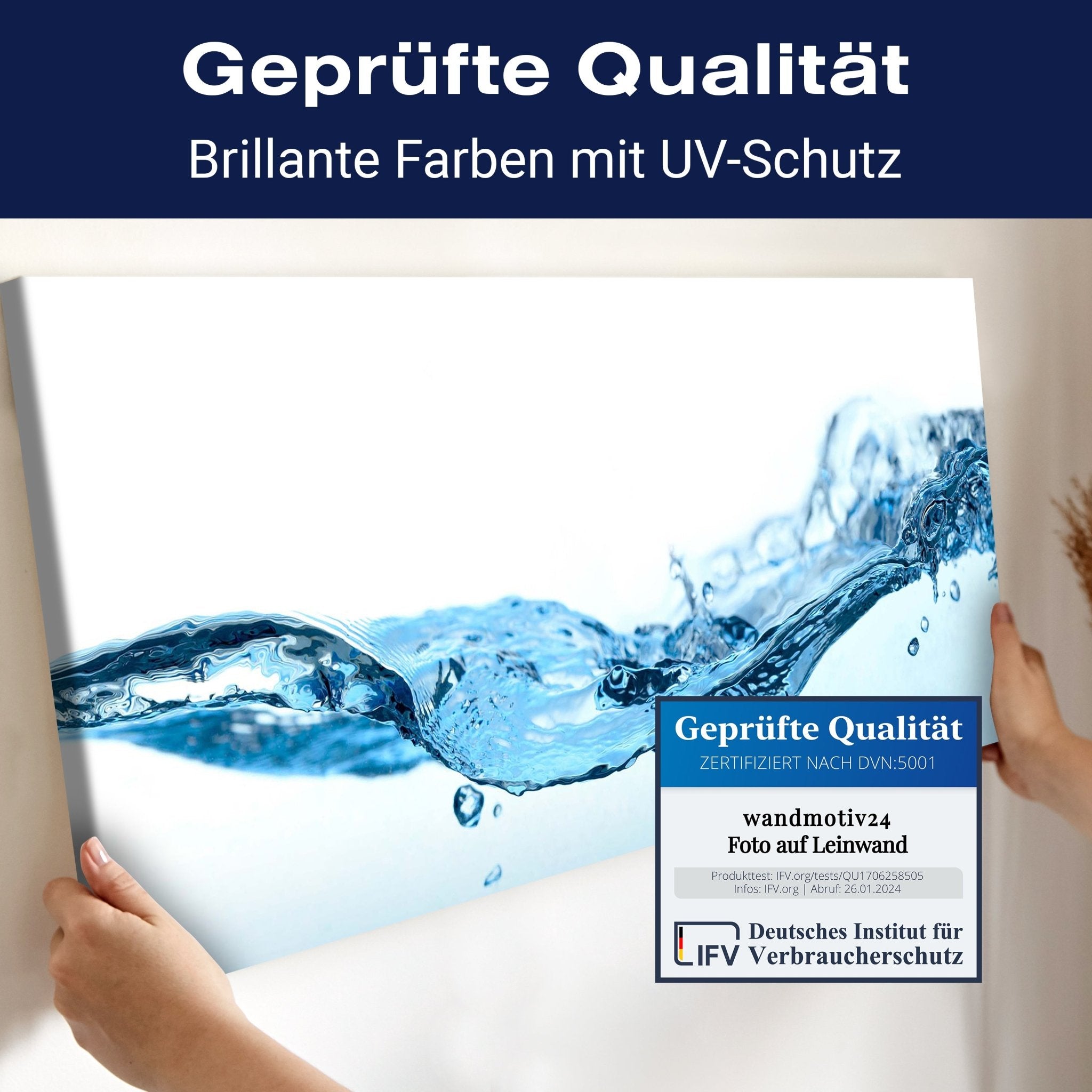 Leinwandbild Wasseroberfläche Natur M0270 kaufen - Bild 4 Leinwandbild Wasseroberfläche Natur M0270 kaufen - Bild 4