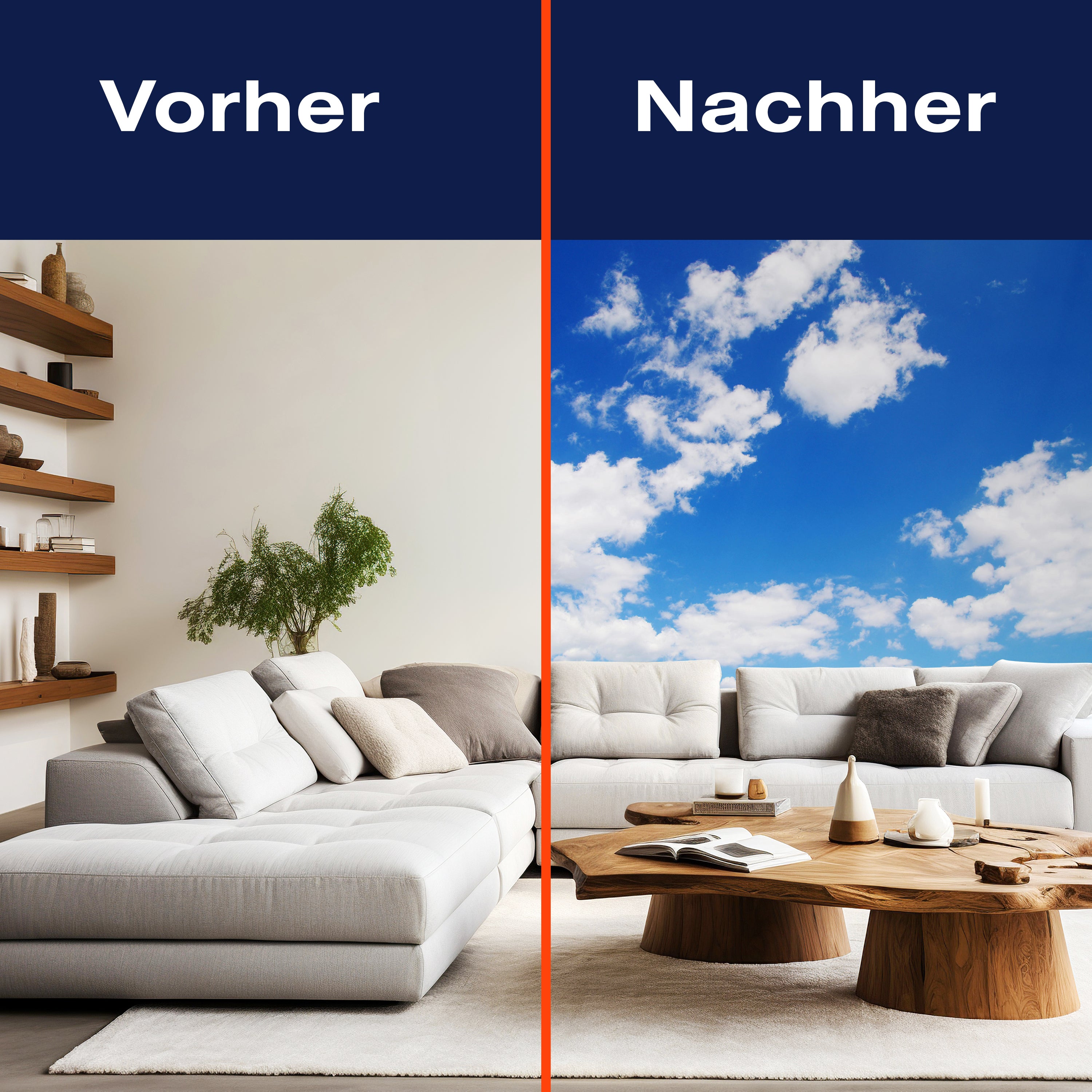 Fototapete Himmel mit Wolken M0271 - Bild 9 Fototapete Himmel mit Wolken M0271 - Bild 9