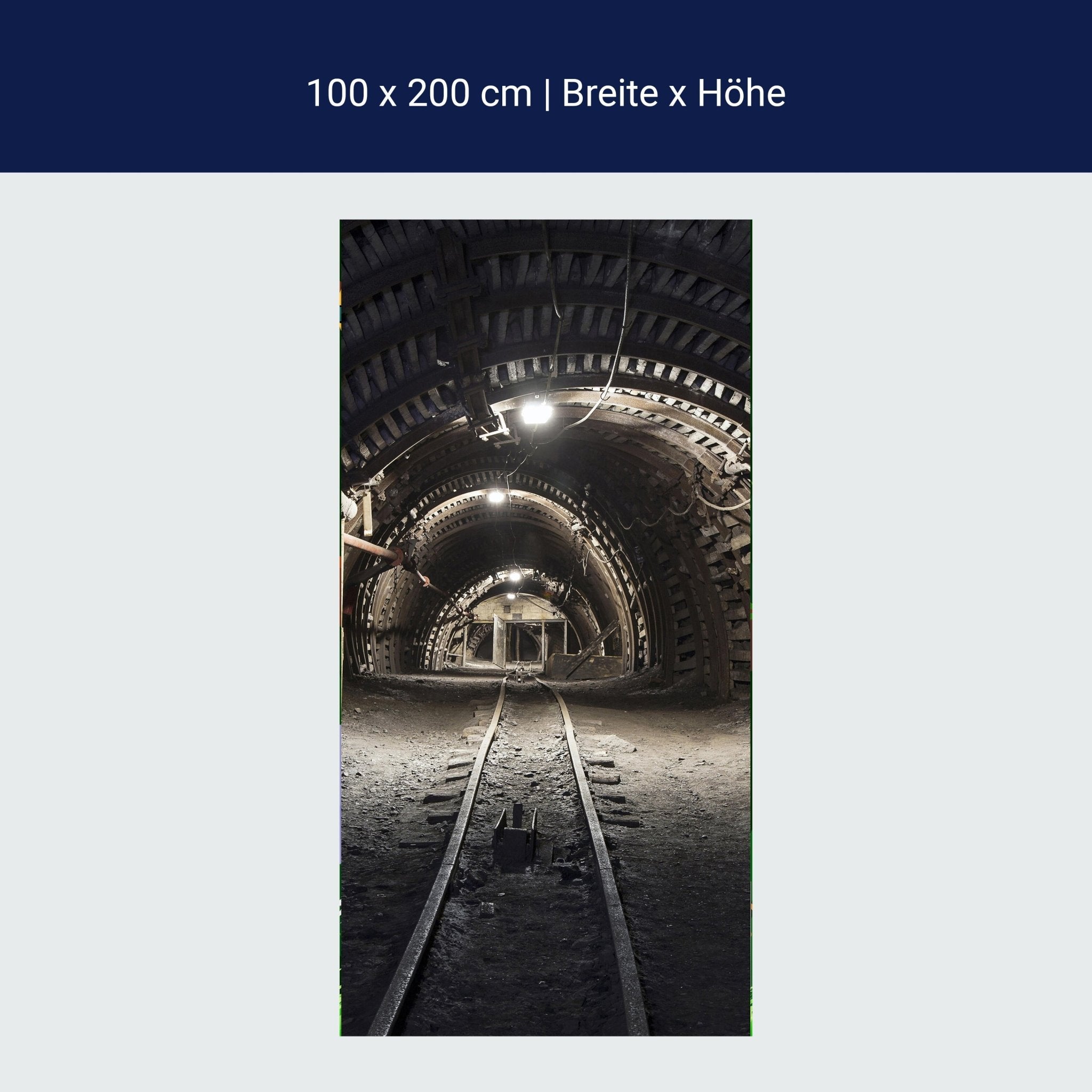 Türtapete Kohlebergwerk M0277 Türtapete Kohlebergwerk M0277