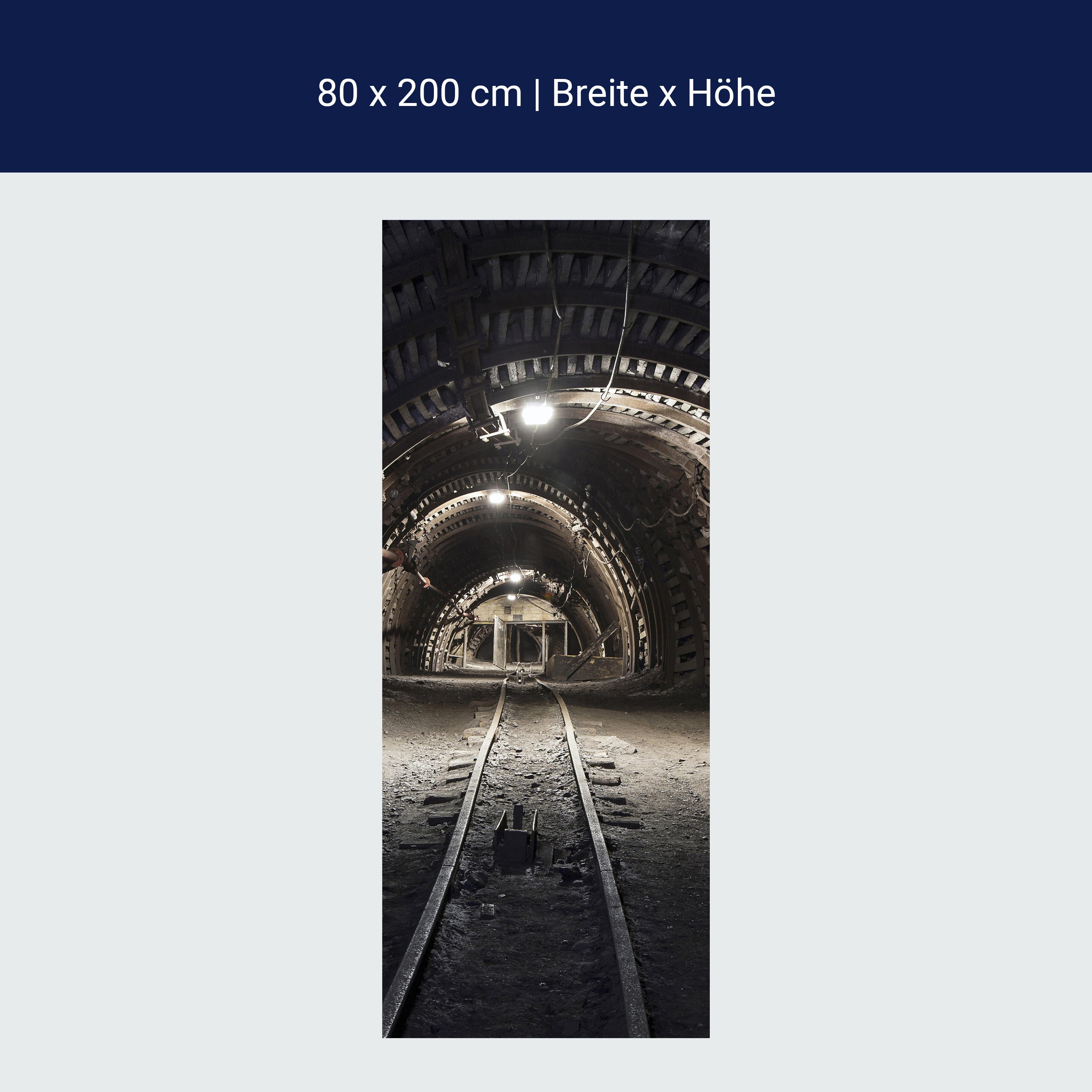 Türtapete Kohlebergwerk M0277 Türtapete Kohlebergwerk M0277