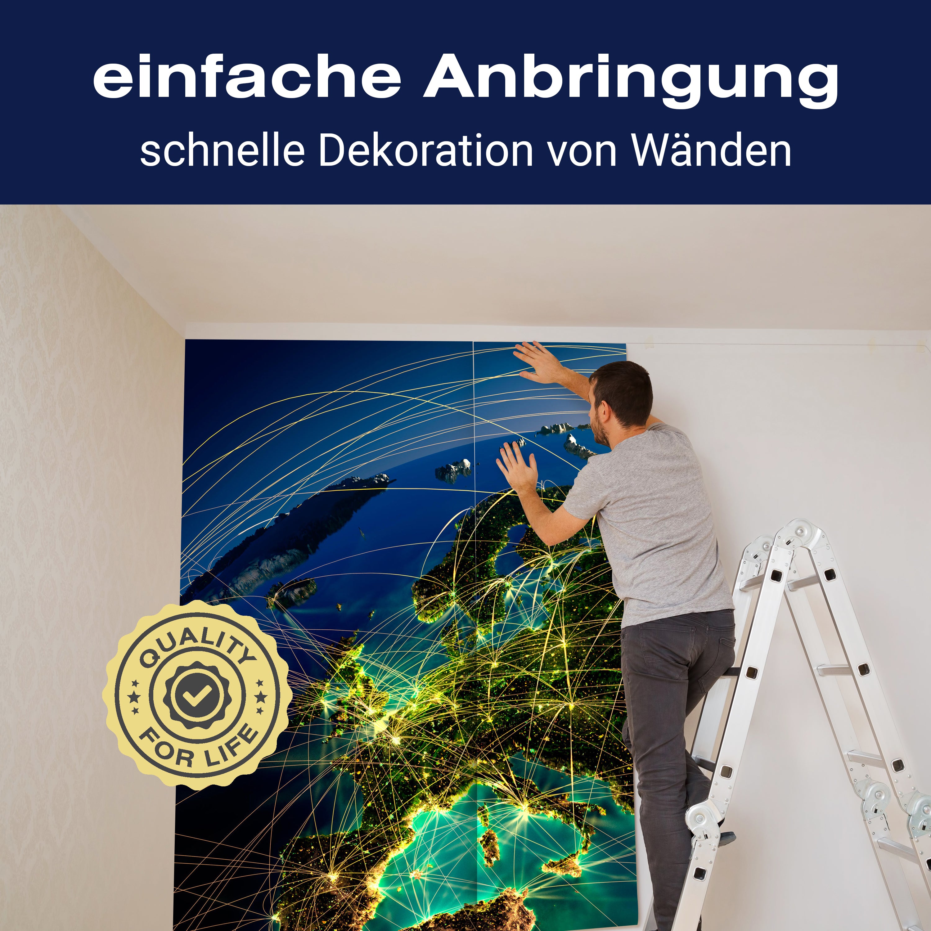 Fototapete Erde 3D, Weltall M0279 - Bild 3 Fototapete Erde 3D, Weltall M0279 - Bild 3