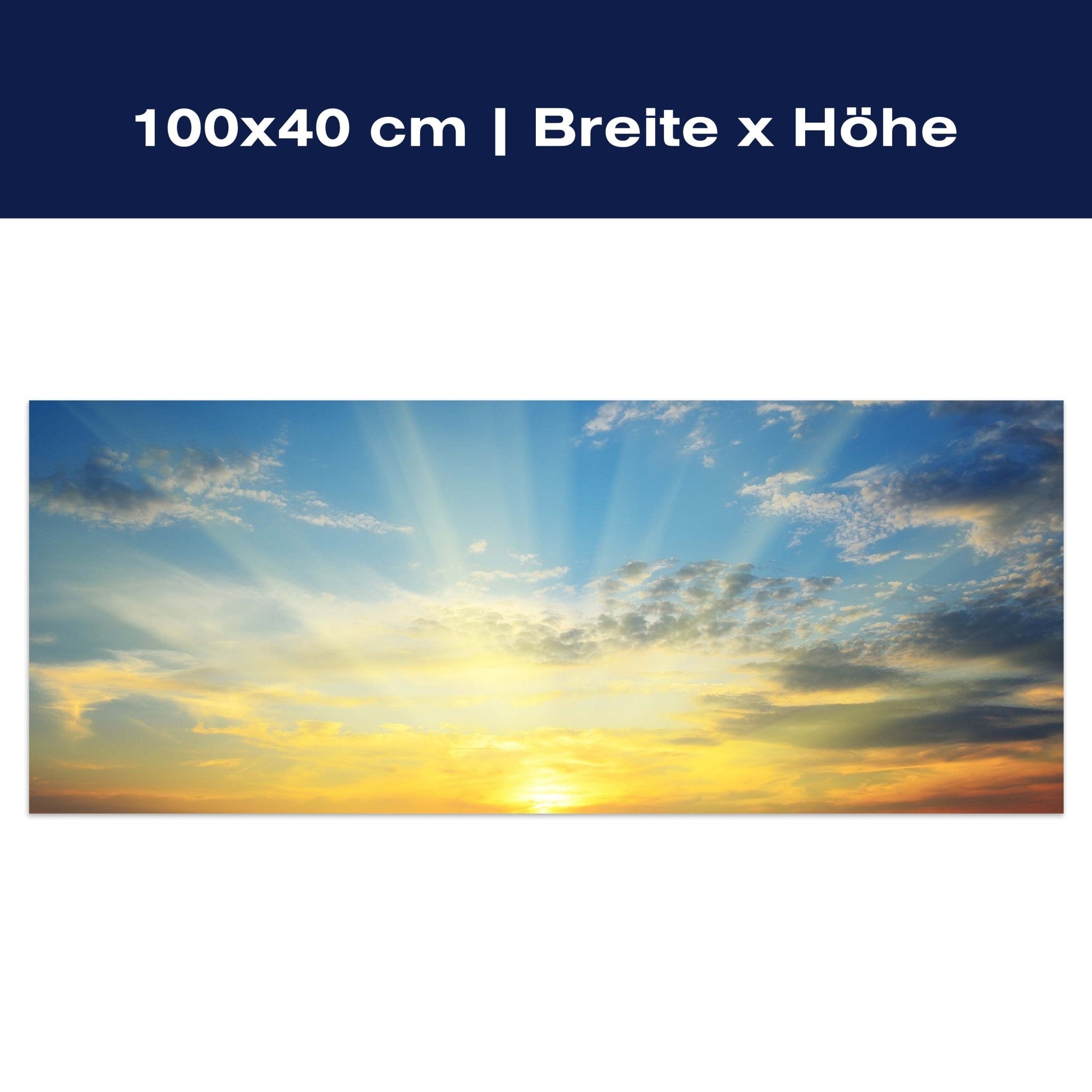 Leinwandbild Sonnenaufgang Natur M0283 Leinwandbild Sonnenaufgang Natur M0283