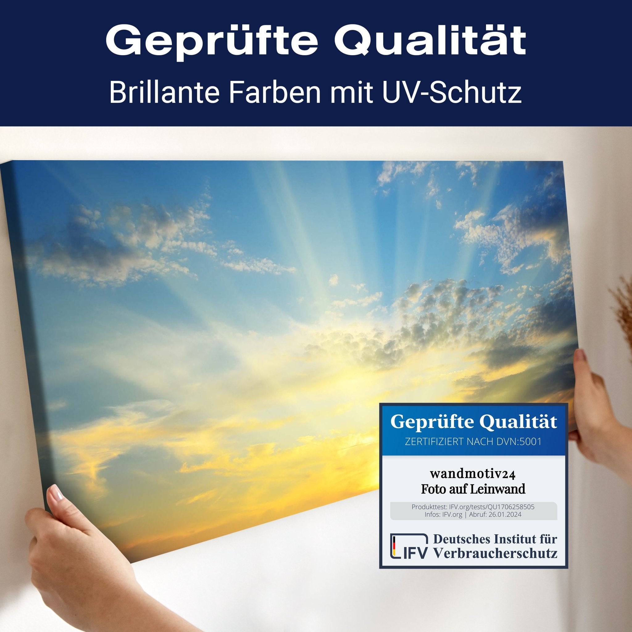 Leinwandbild Sonnenaufgang Natur M0283 kaufen - Bild 4 Leinwandbild Sonnenaufgang Natur M0283 kaufen - Bild 4