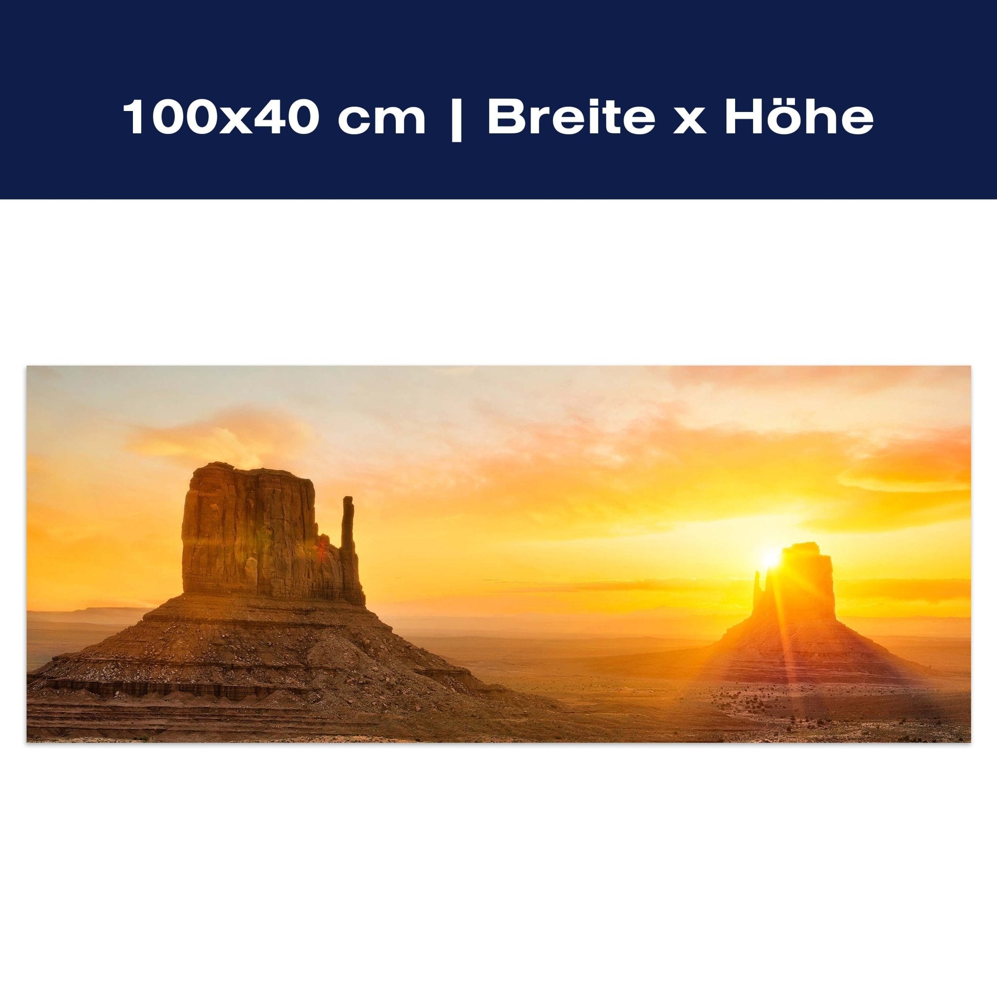 Leinwandbild Monument Valley M0287 Leinwandbild Monument Valley M0287