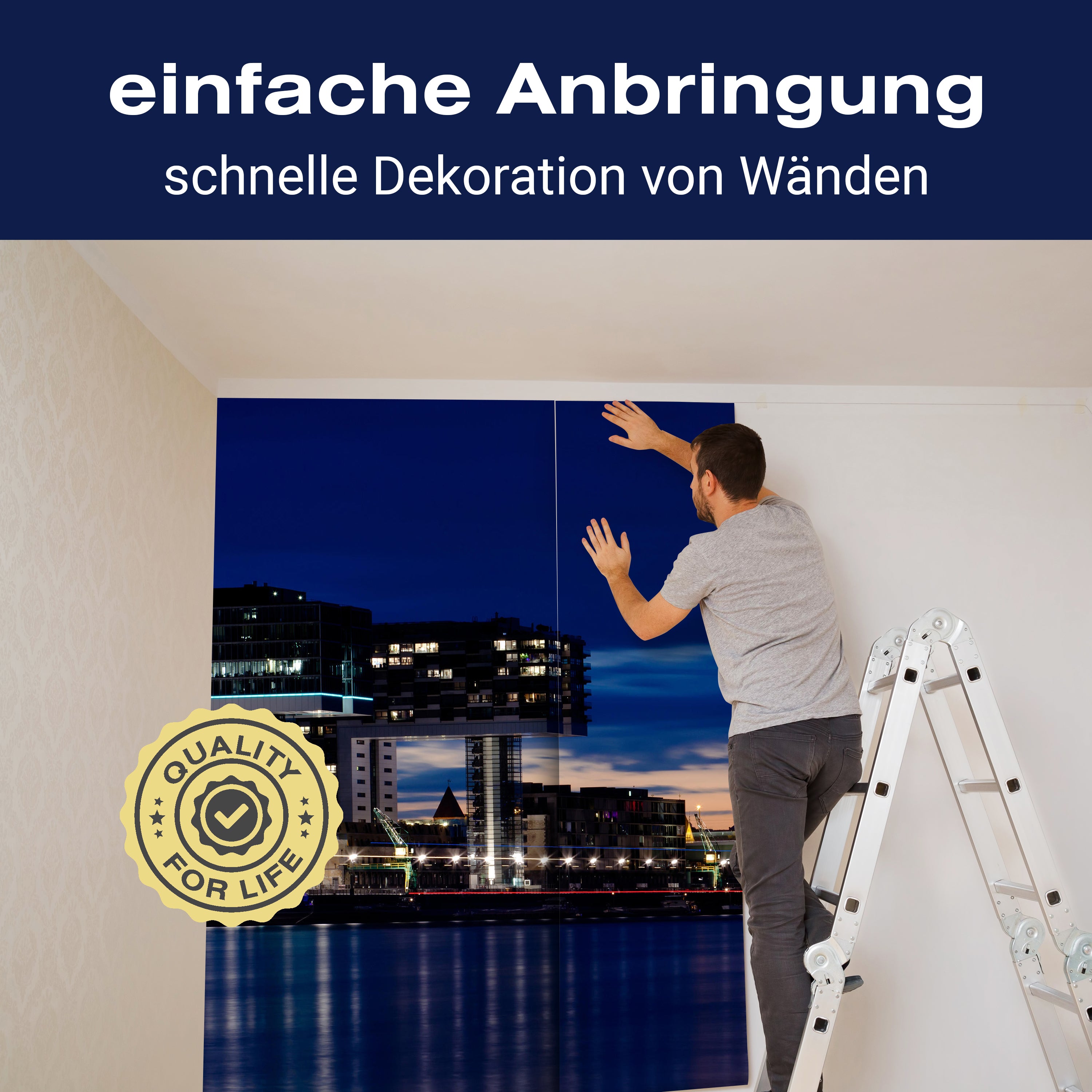 Fototapete Köln bei Nacht M0292 - Bild 3 Fototapete Köln bei Nacht M0292 - Bild 3