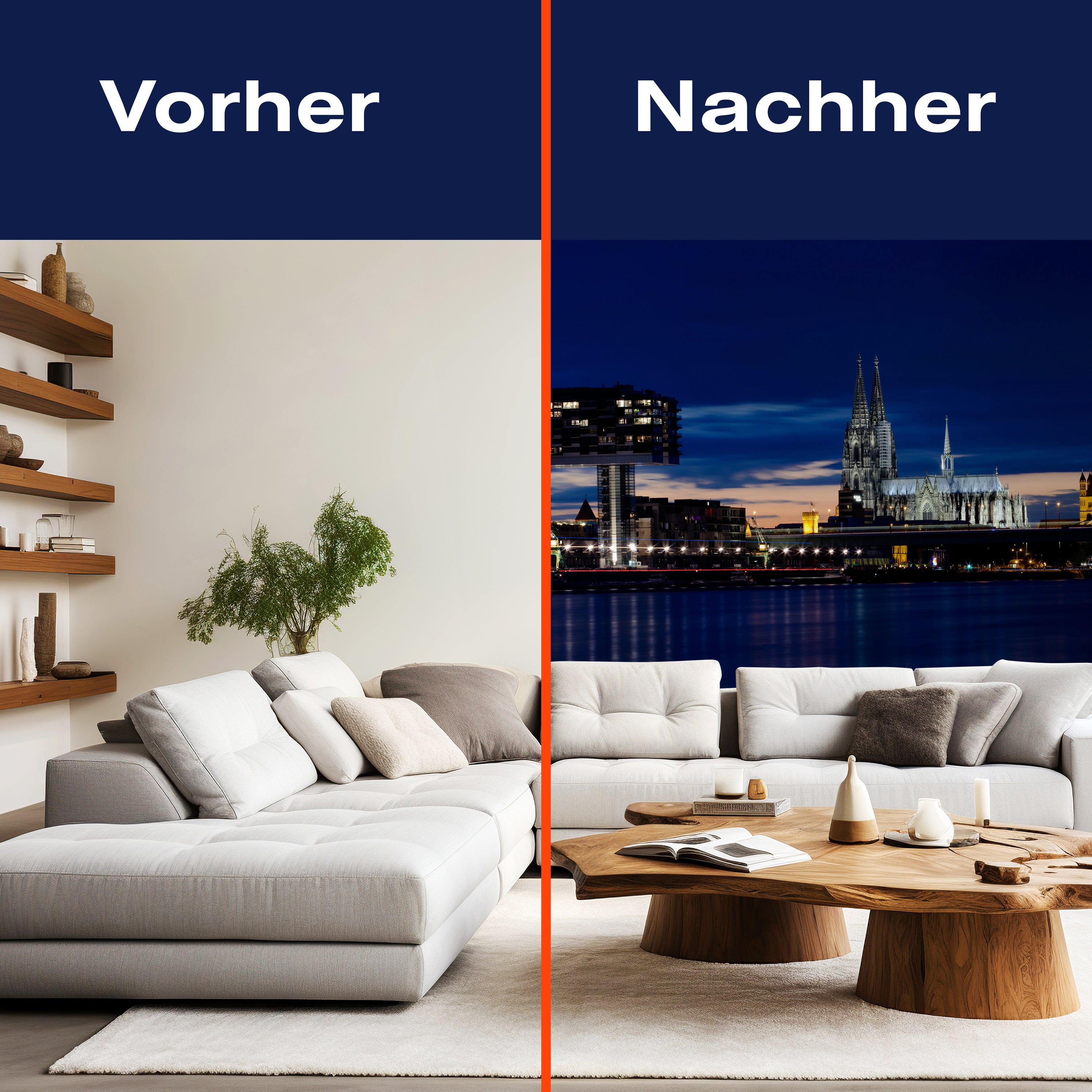 Fototapete Köln bei Nacht M0292 - Bild 9 Fototapete Köln bei Nacht M0292 - Bild 9