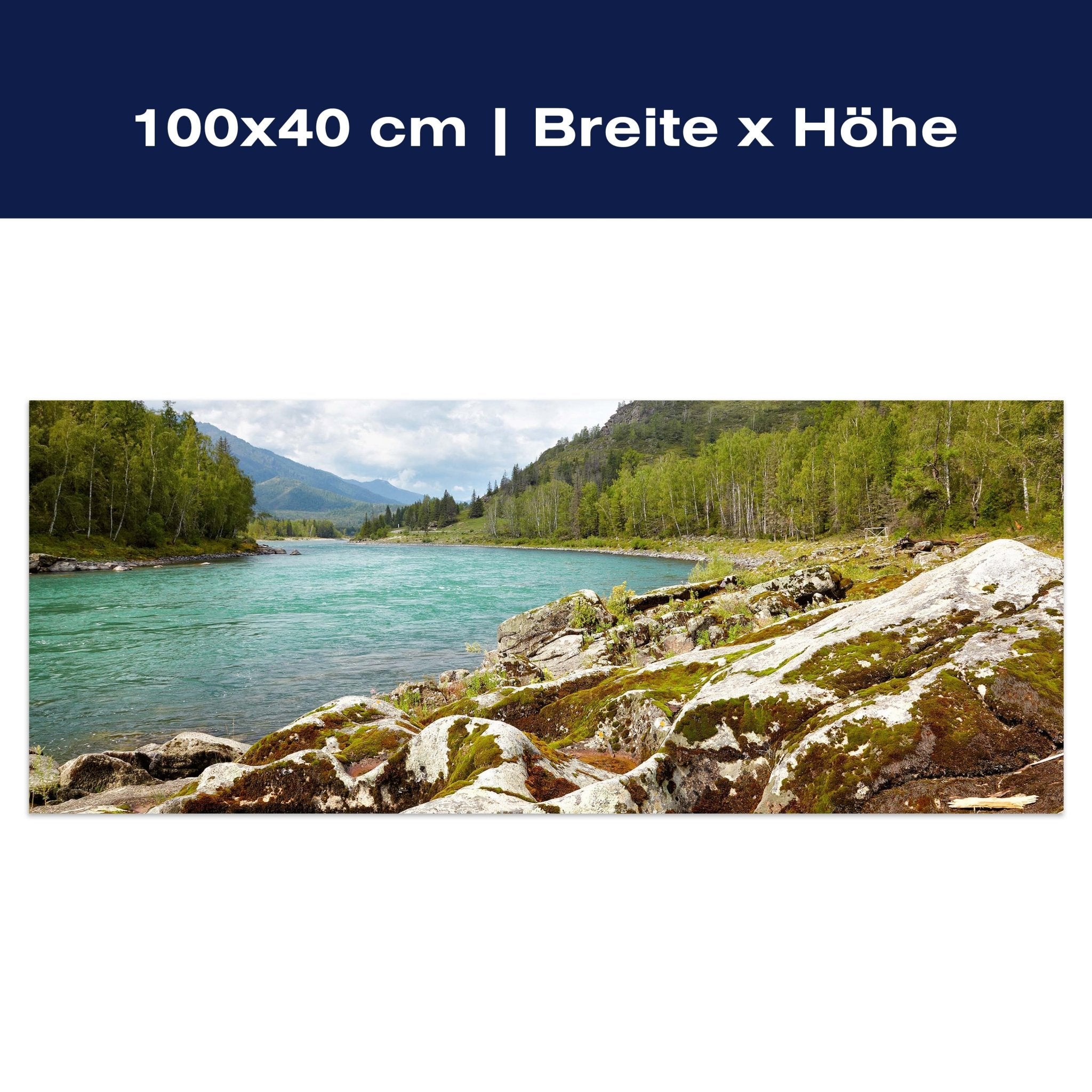 Leinwandbild Altai Katun M0293 Leinwandbild Altai Katun M0293