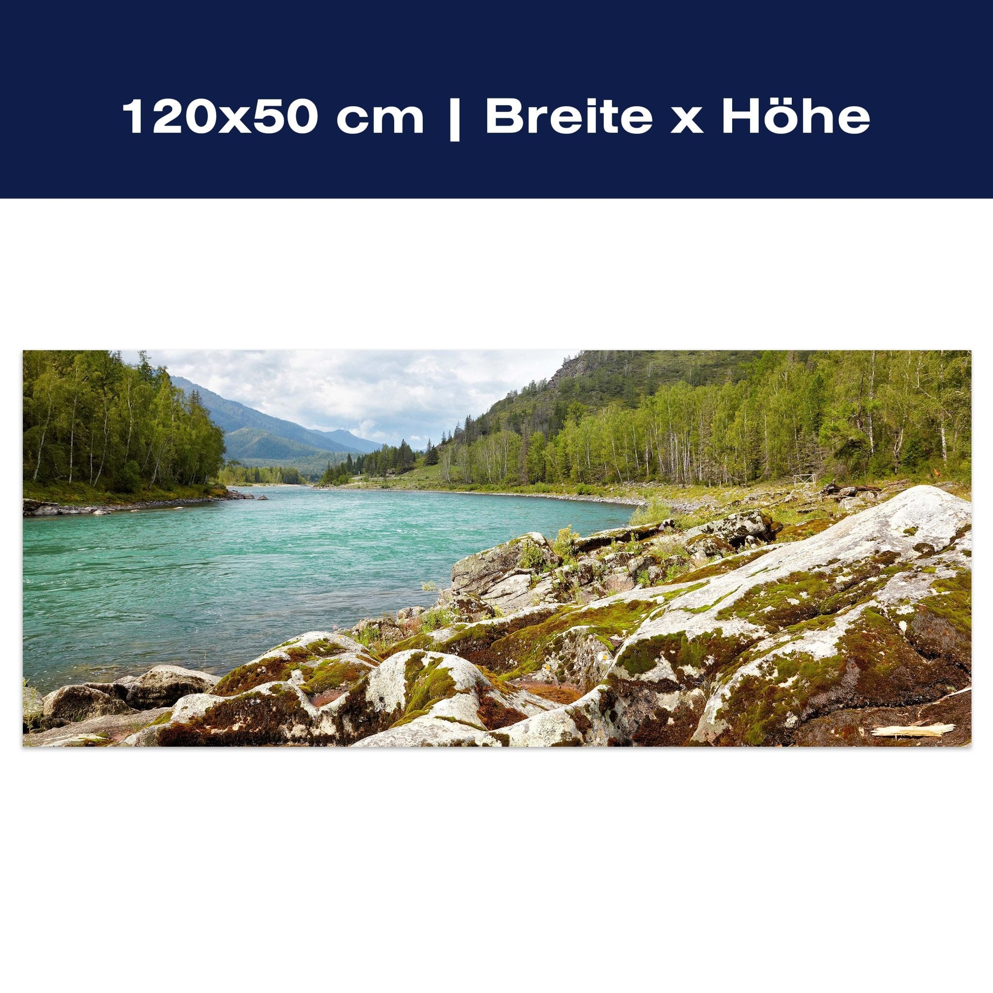 Leinwandbild Altai Katun M0293 Leinwandbild Altai Katun M0293