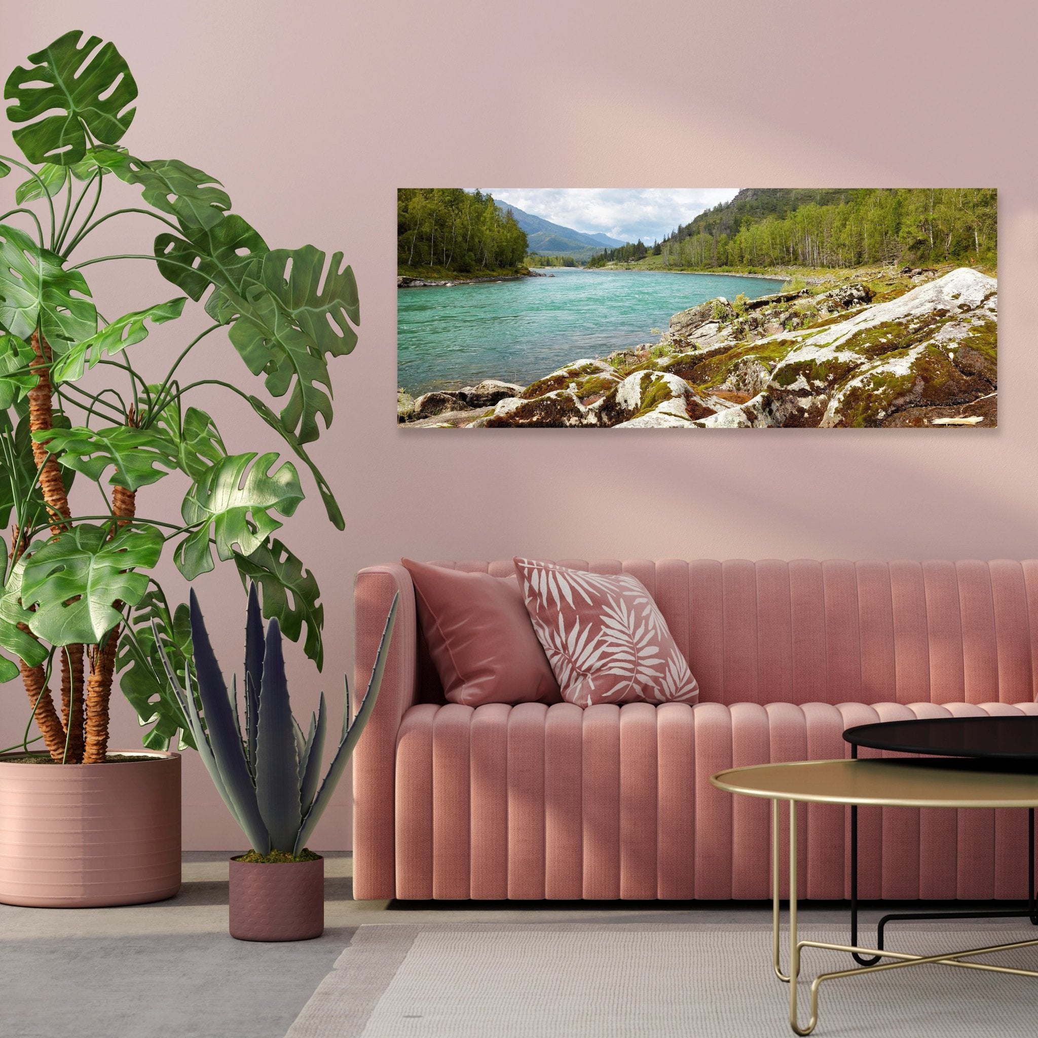 Leinwandbild Altai Katun M0293 kaufen - Bild 3 Leinwandbild Altai Katun M0293 kaufen - Bild 3