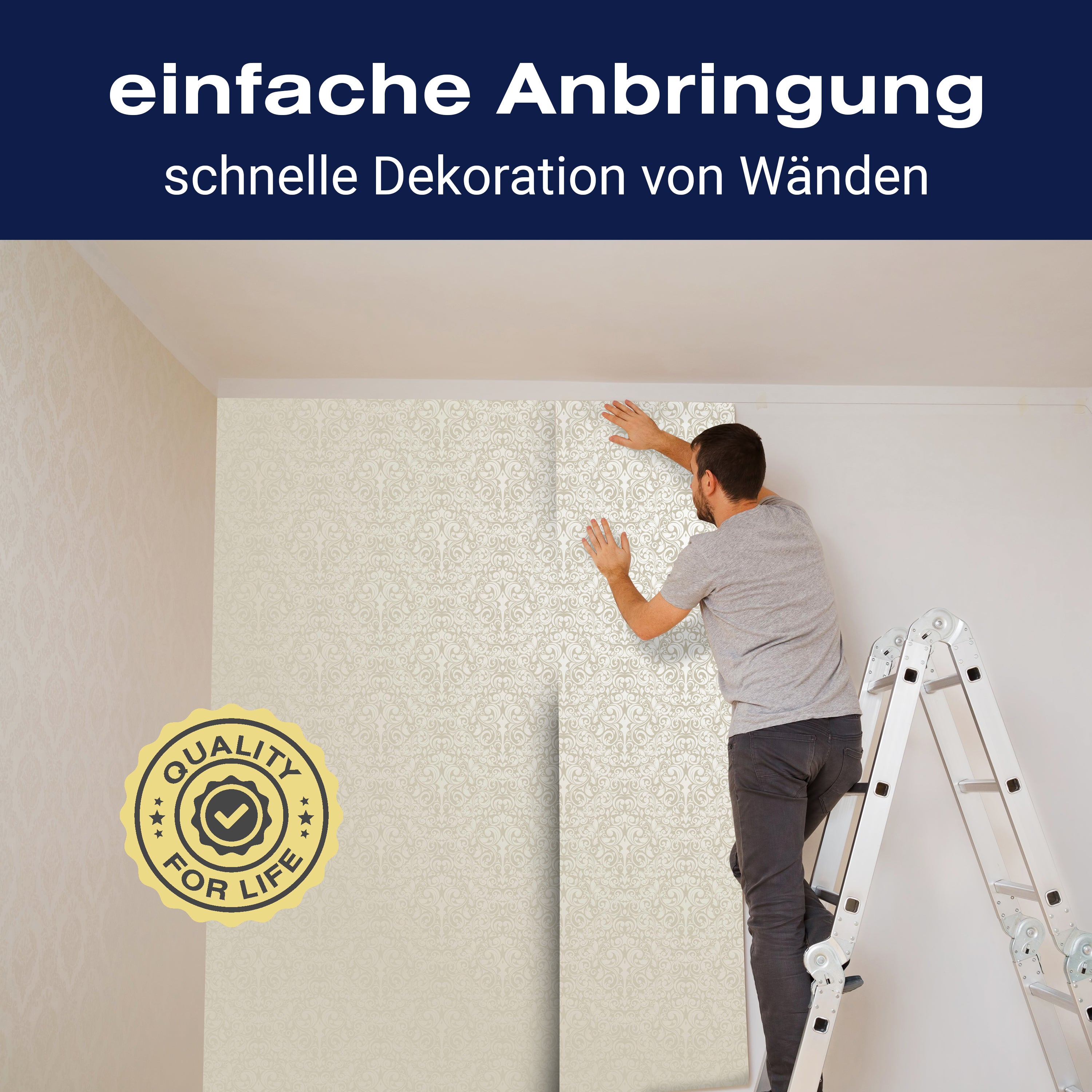 Fototapete Barock Muster Ornament M0306 - Bild 3 Fototapete Barock Muster Ornament M0306 - Bild 3