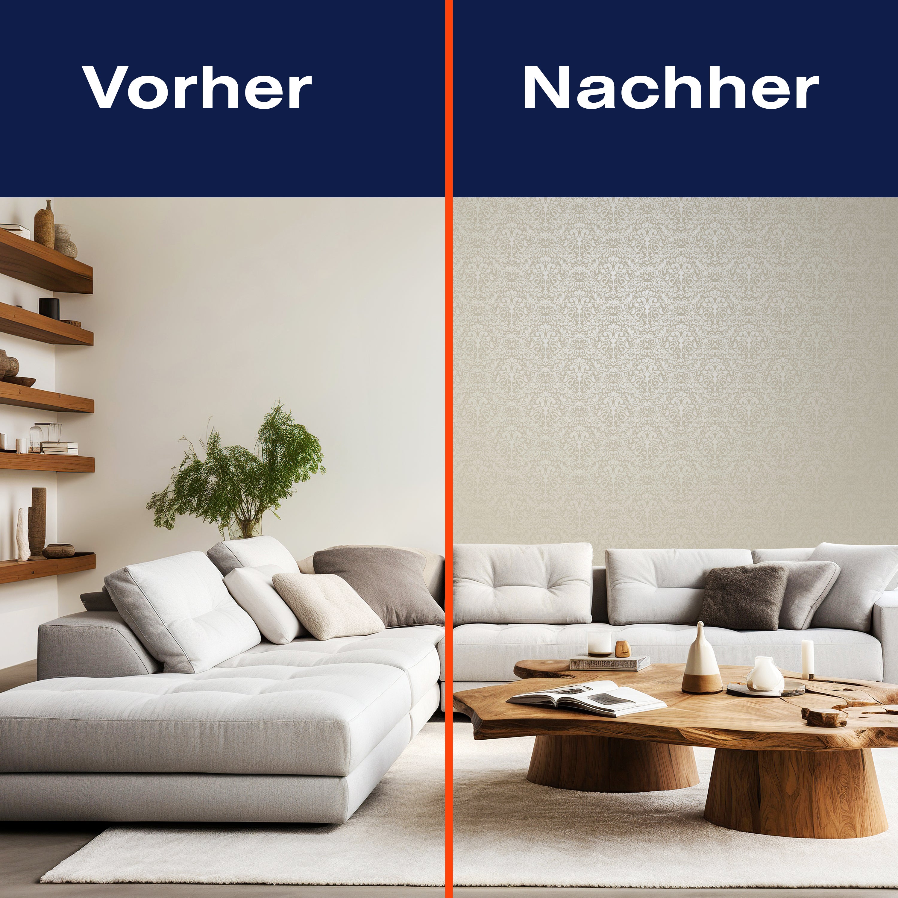 Fototapete Barock Muster Ornament M0306 - Bild 9 Fototapete Barock Muster Ornament M0306 - Bild 9