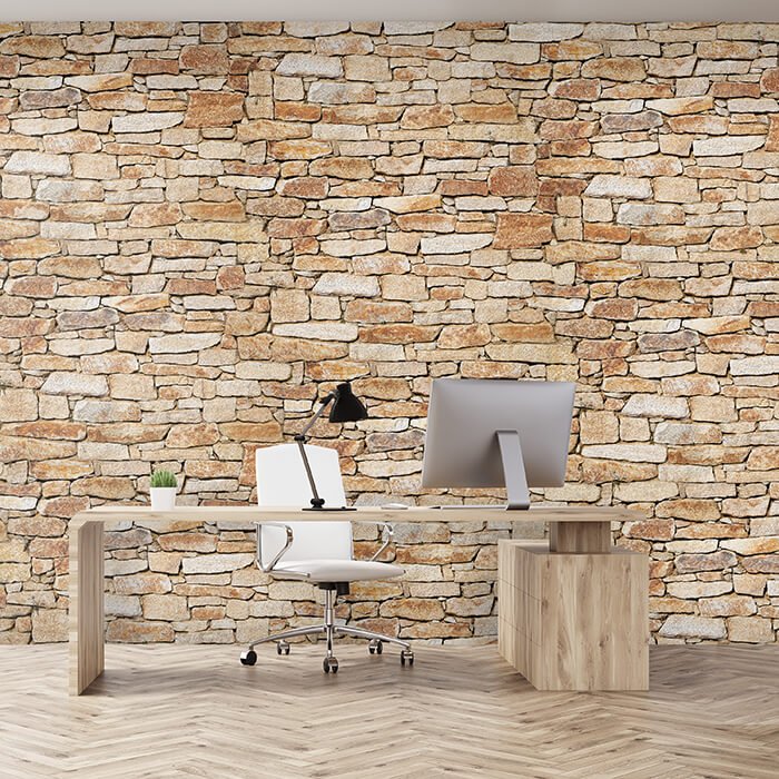 Fototapete Steinwand Steinoptik Steinmauer M0310 - Bild 1 Fototapete Steinwand Steinoptik Steinmauer M0310 - Bild 1