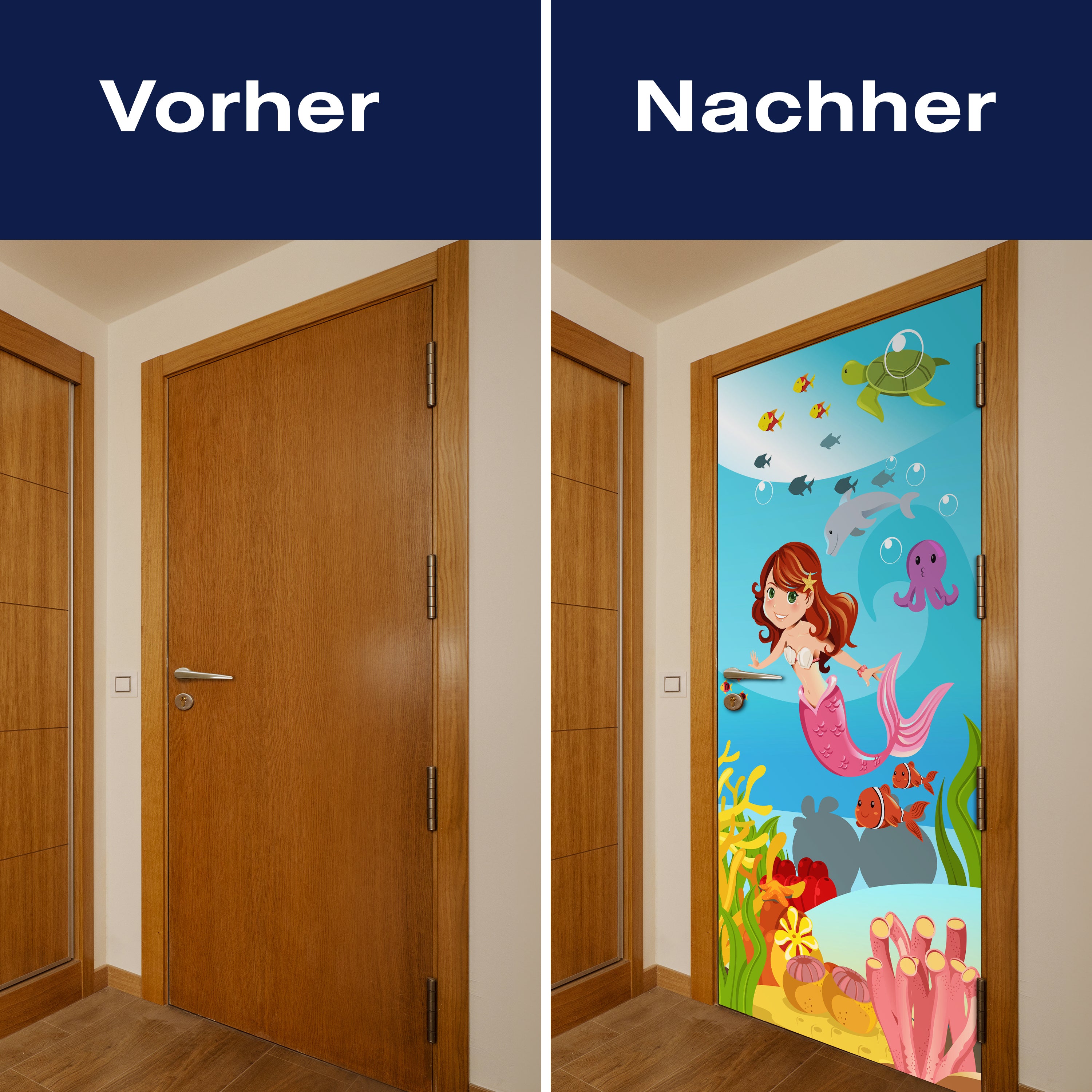 Türtapete kleine Meerjungfrau M0318 - Bild 10 Türtapete kleine Meerjungfrau M0318 - Bild 10