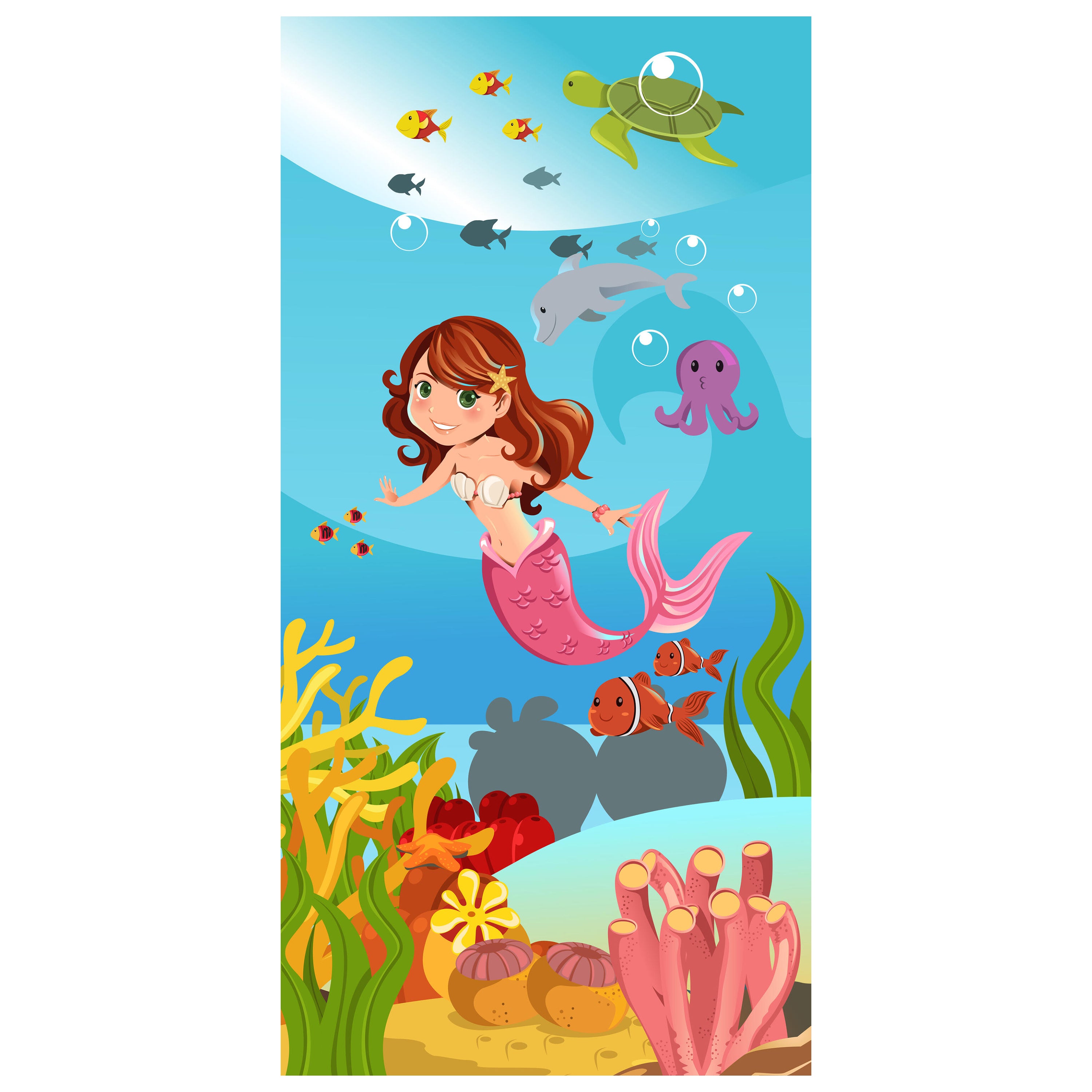 Türtapete kleine Meerjungfrau M0318 - Bild 2 Türtapete kleine Meerjungfrau M0318 - Bild 2