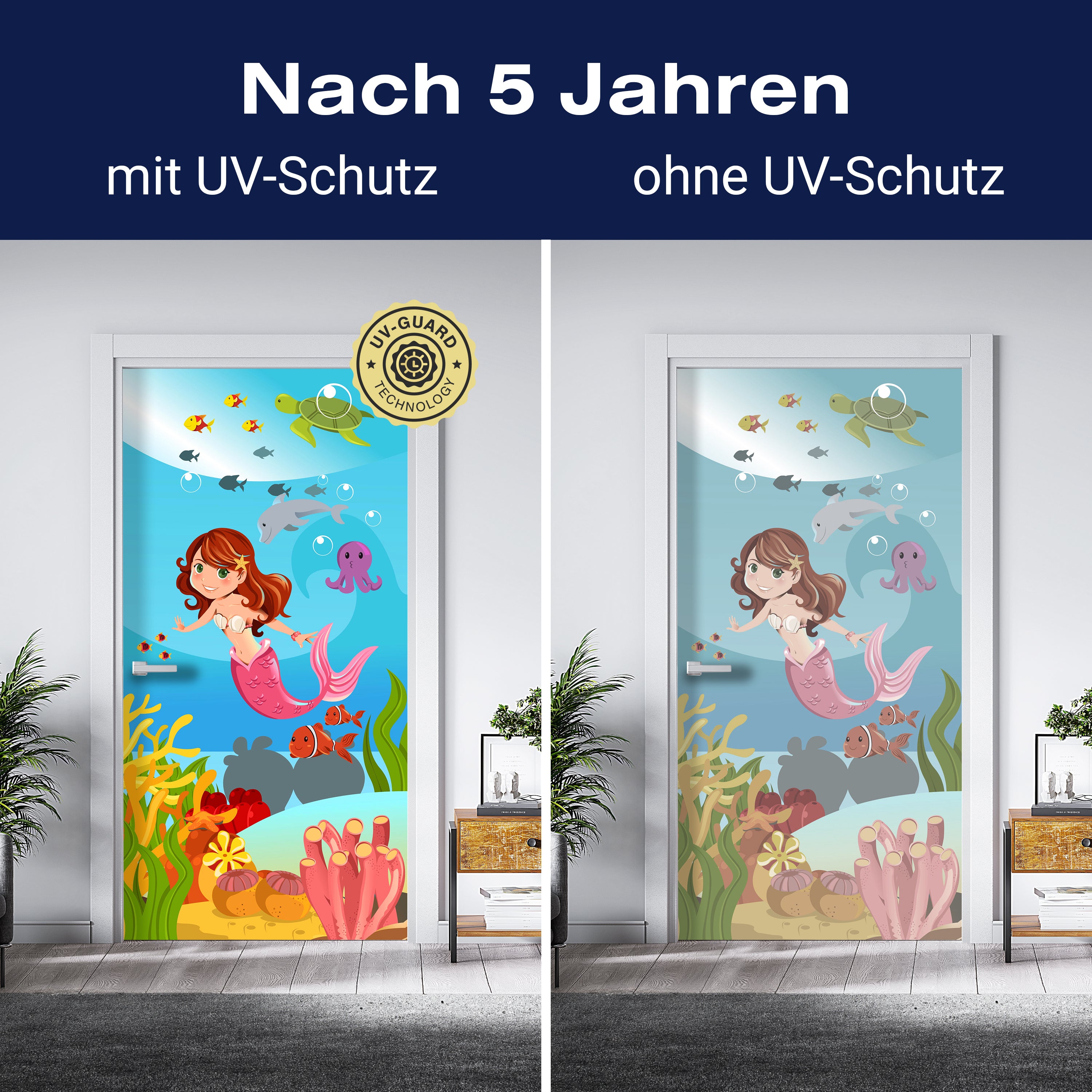 Türtapete kleine Meerjungfrau M0318 - Bild 4 Türtapete kleine Meerjungfrau M0318 - Bild 4