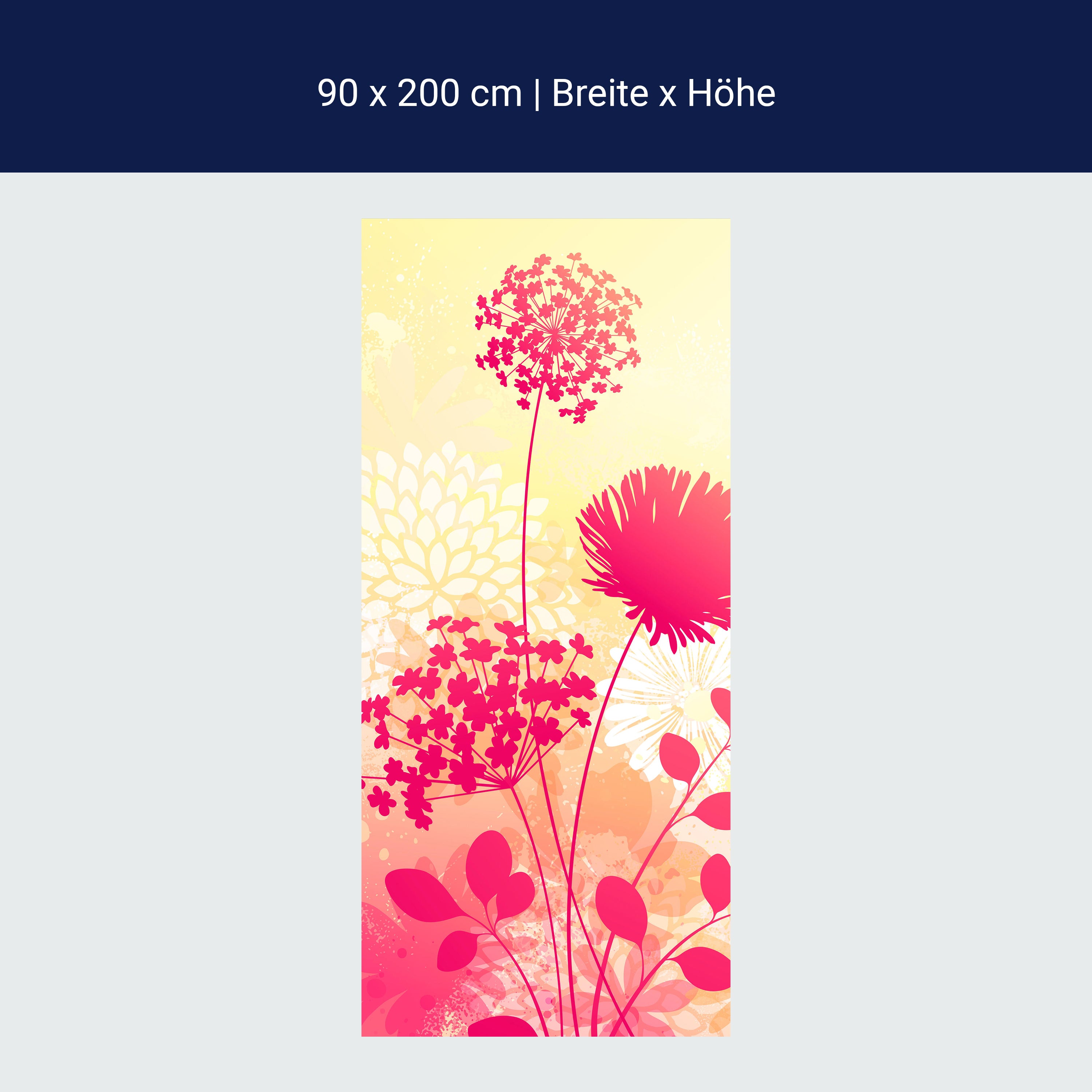 Türtapete Sommerwiese M0322 Türtapete Sommerwiese M0322