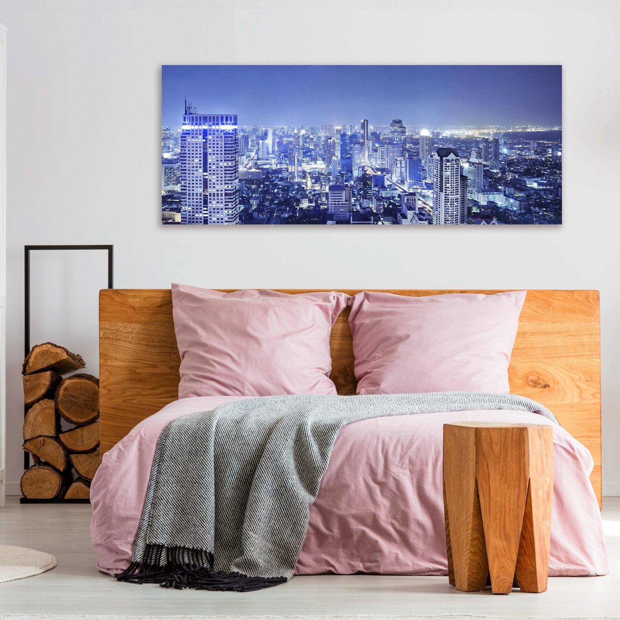 Leinwandbild Bangkok bei Nacht M0331 kaufen - Bild 3 Leinwandbild Bangkok bei Nacht M0331 kaufen - Bild 3