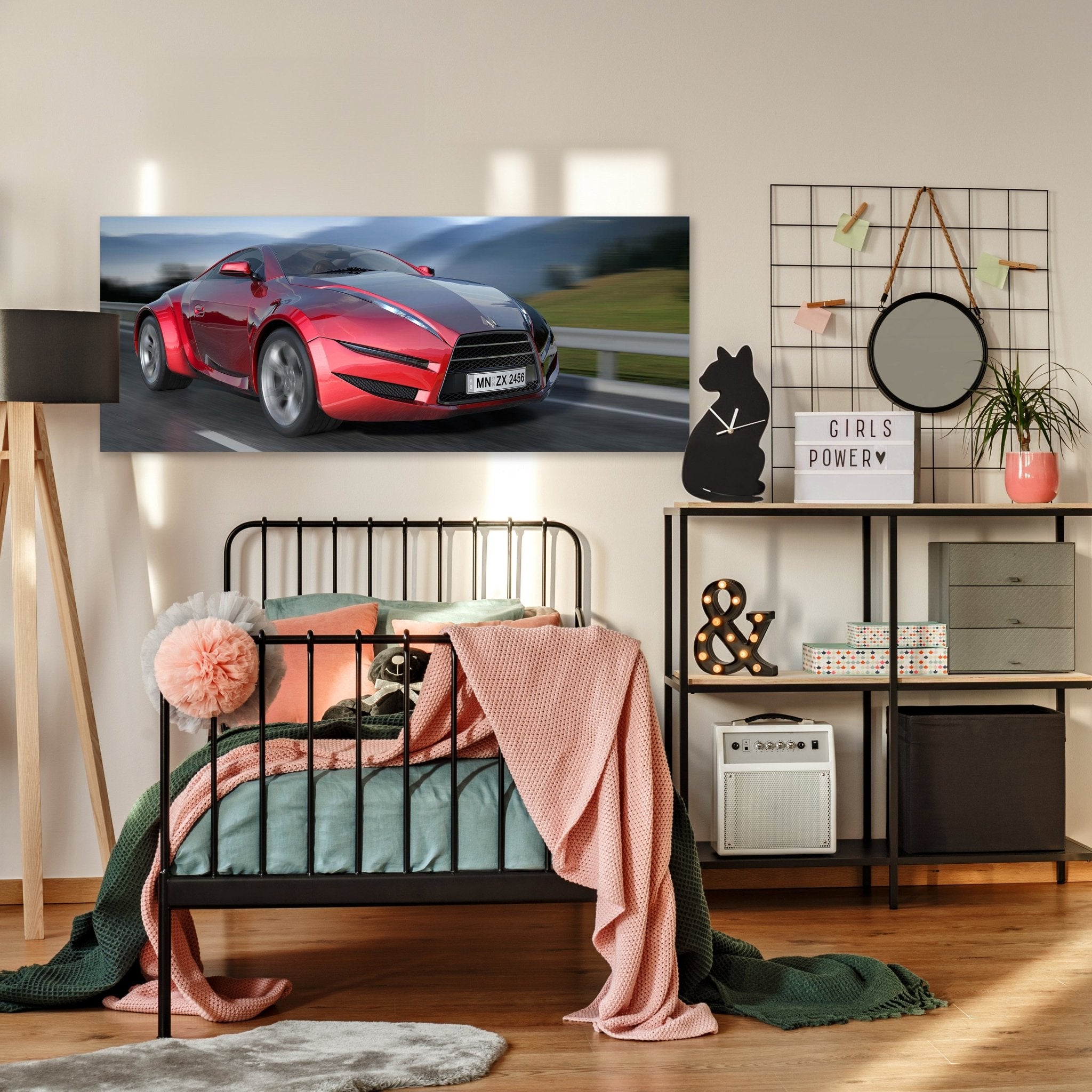 Leinwandbild Fahrender Sportwagen M0332 kaufen - Bild 3 Leinwandbild Fahrender Sportwagen M0332 kaufen - Bild 3