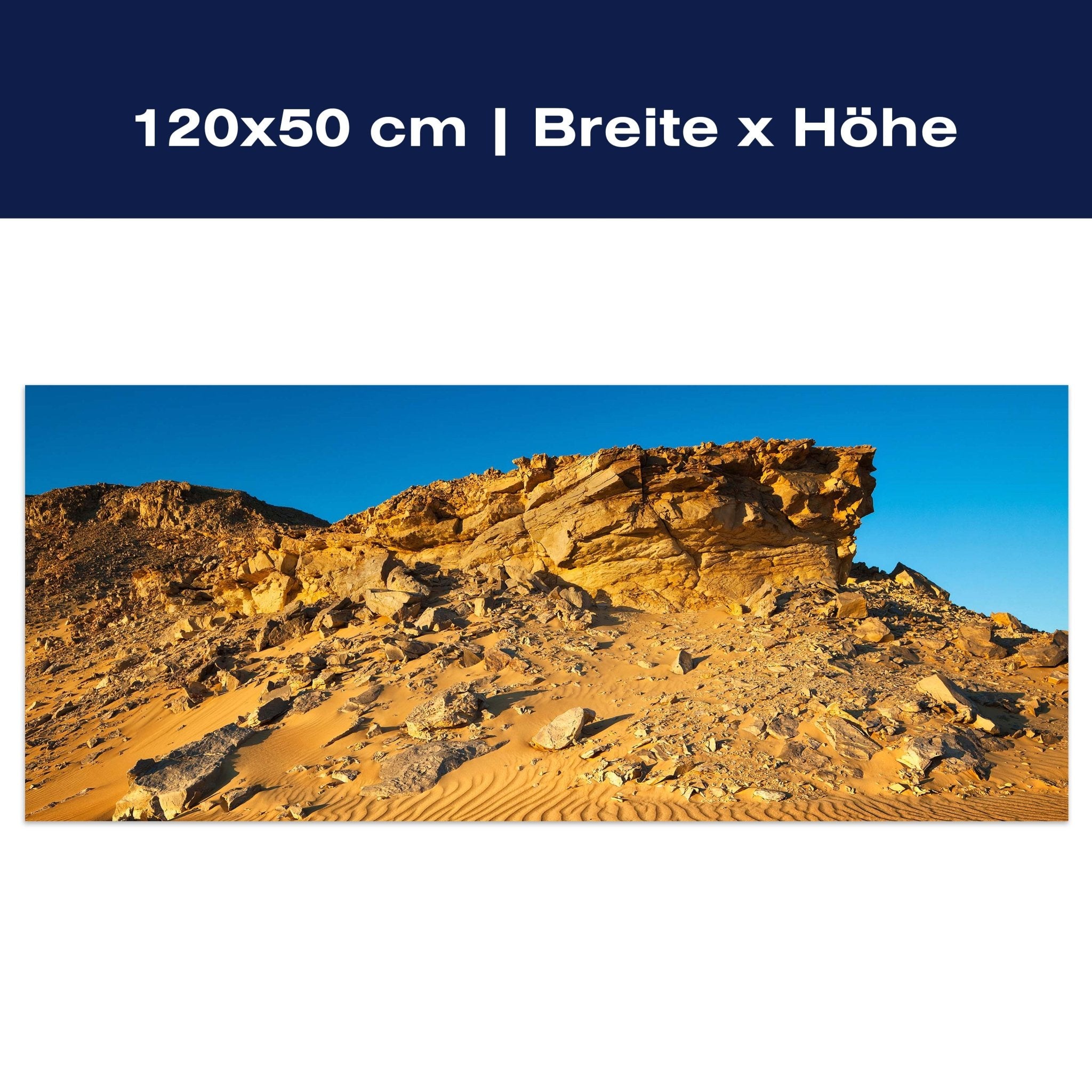 Leinwandbild Goldene Wüste M0350 Leinwandbild Goldene Wüste M0350