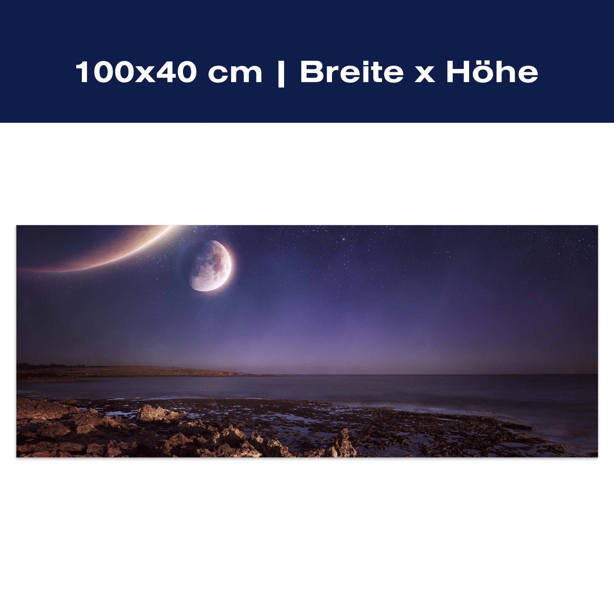 Leinwandbild Fremder Planet M0354 Leinwandbild Fremder Planet M0354