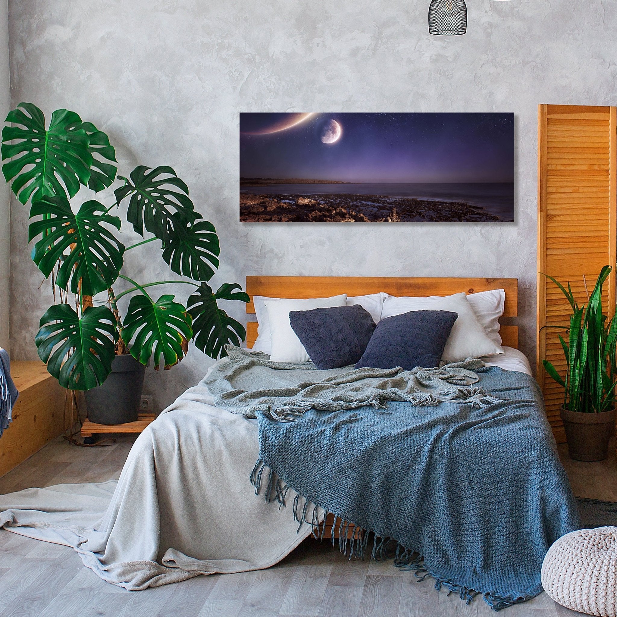 Leinwandbild Fremder Planet M0354 kaufen - Bild 2 Leinwandbild Fremder Planet M0354 kaufen - Bild 2