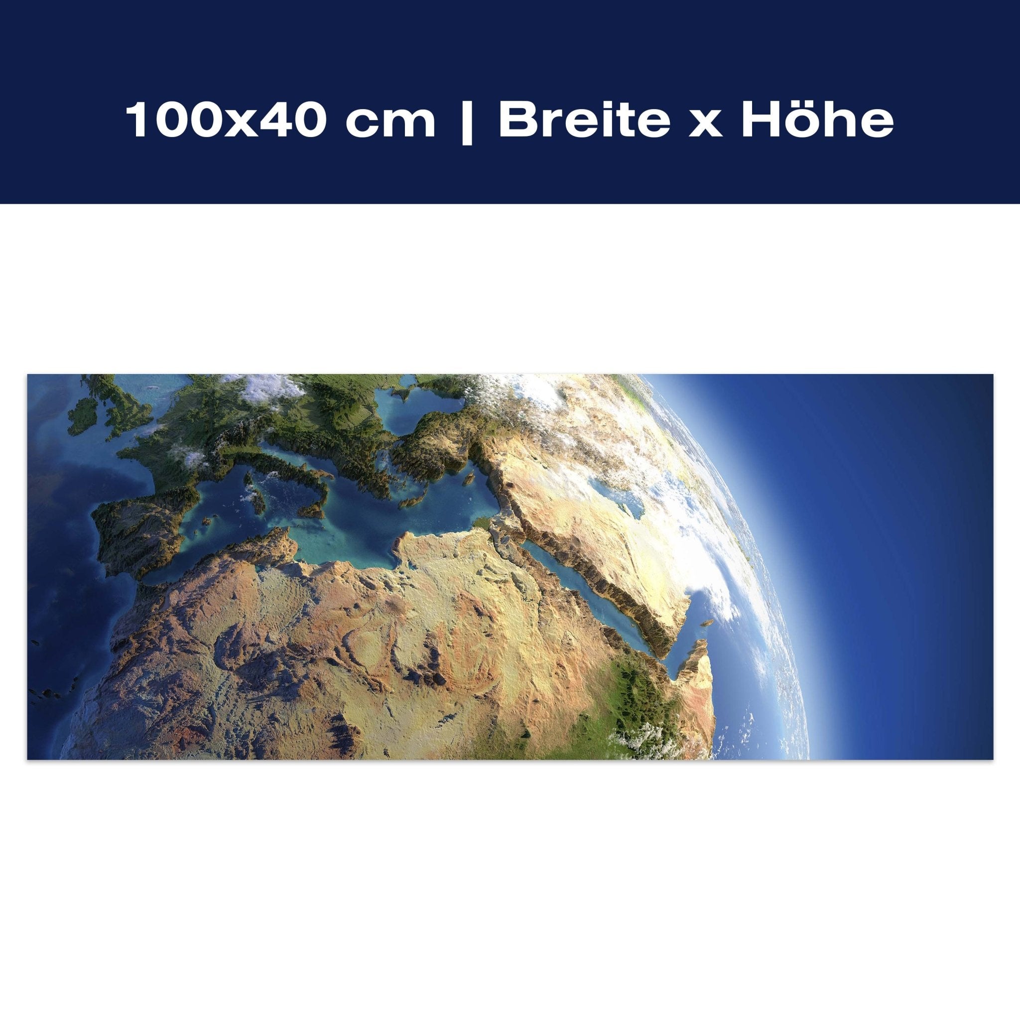 Leinwandbild Blauer Planet M0361 Leinwandbild Blauer Planet M0361