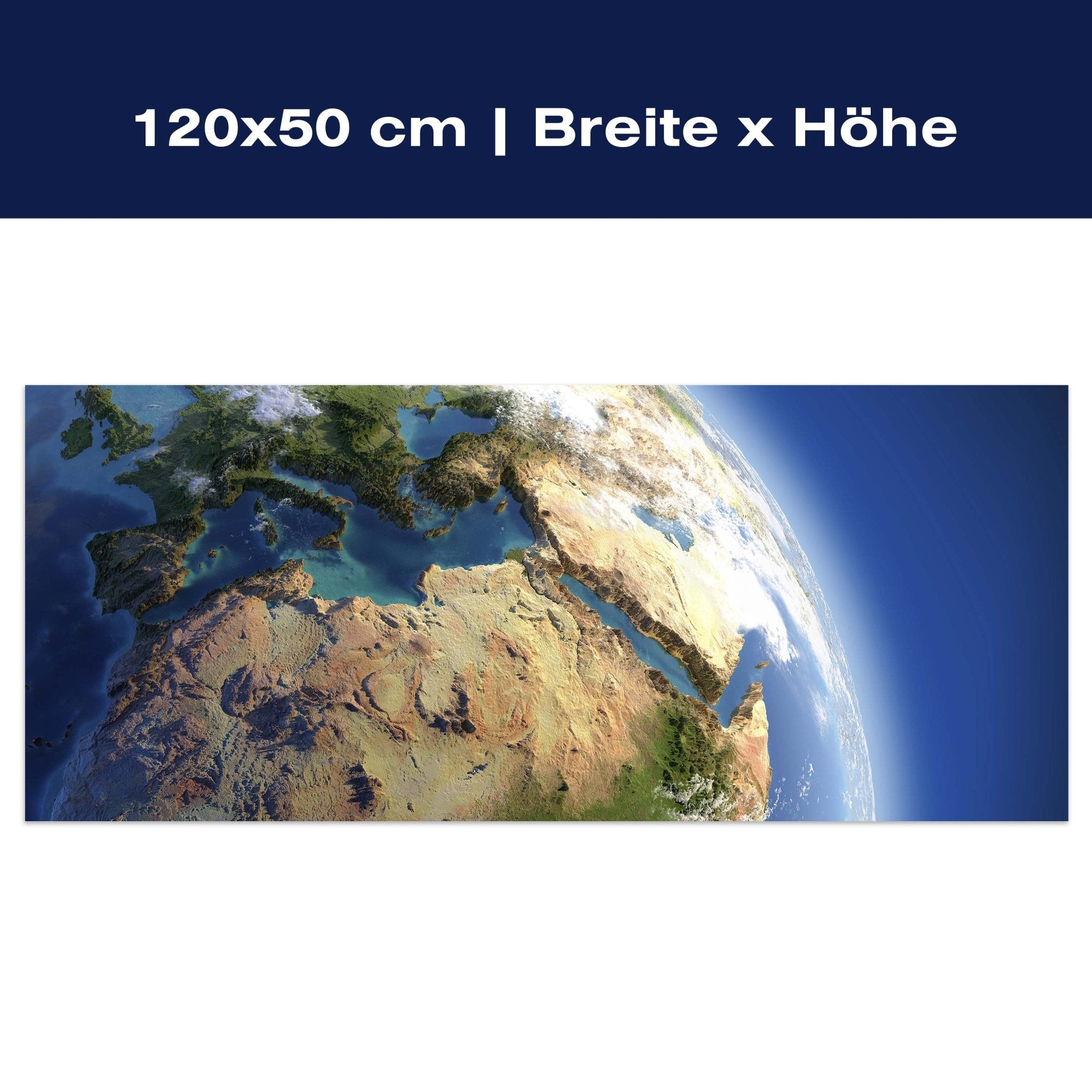 Leinwandbild Blauer Planet M0361 Leinwandbild Blauer Planet M0361