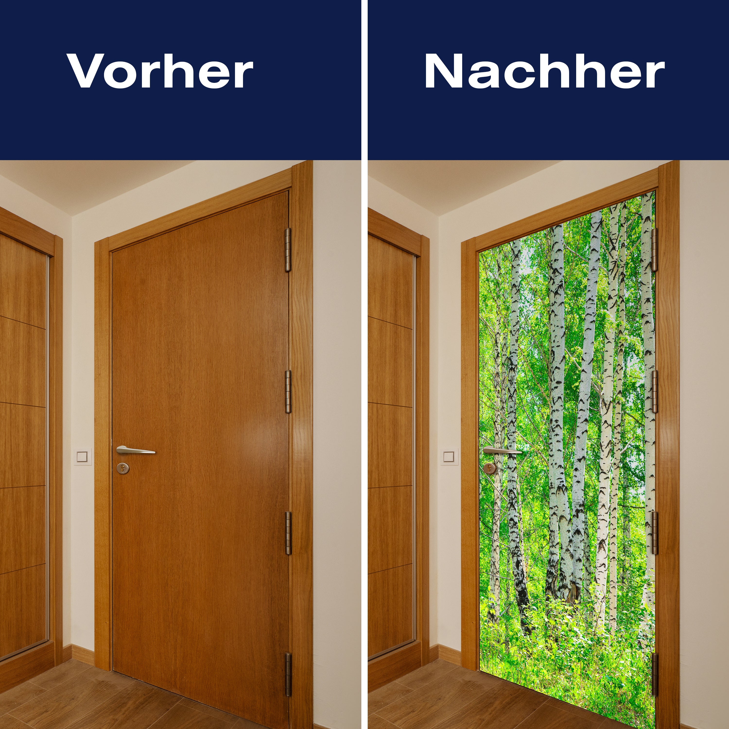 Türtapete Birkenwald M0363 - Bild 10 Türtapete Birkenwald M0363 - Bild 10