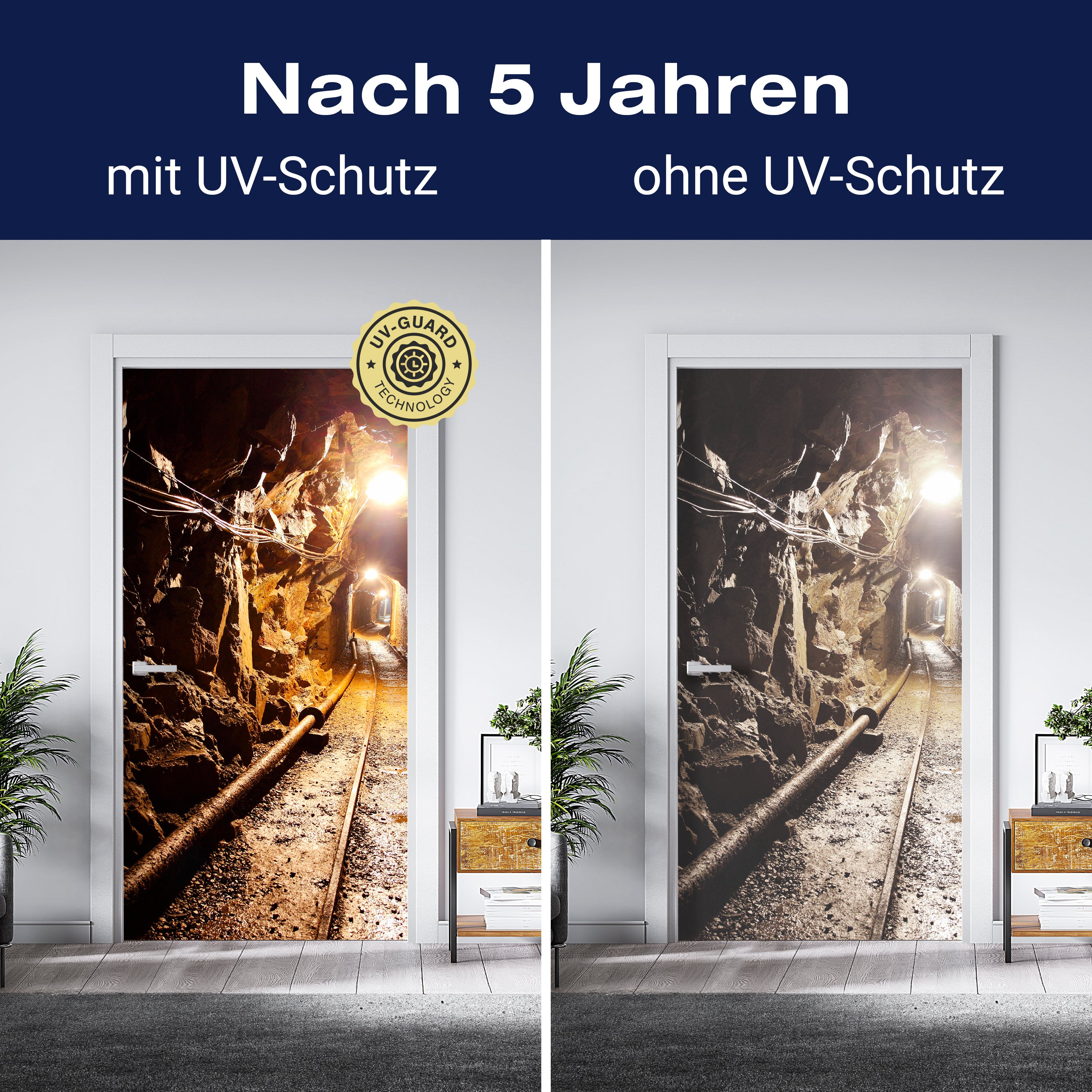 Türtapete Stollen M0364 - Bild 4 Türtapete Stollen M0364 - Bild 4