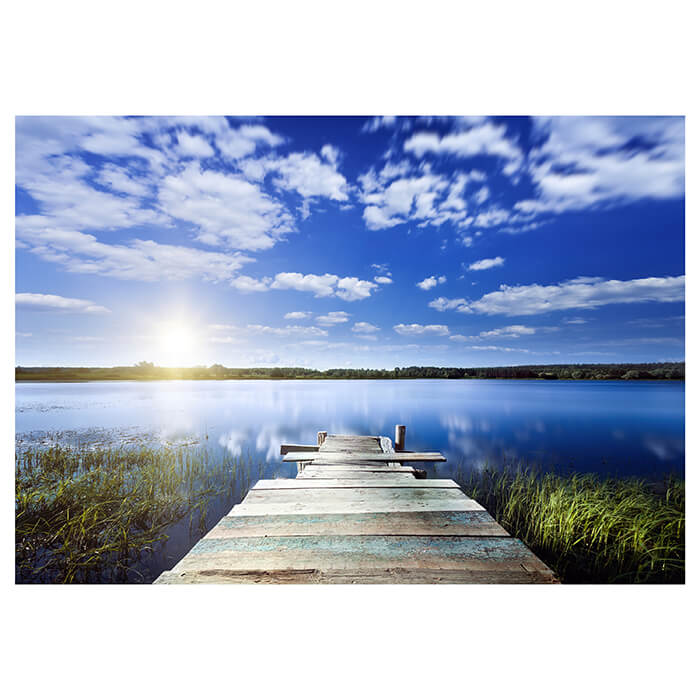 Fototapete Bootssteg M0368 - Bild 2 Fototapete Bootssteg M0368 - Bild 2