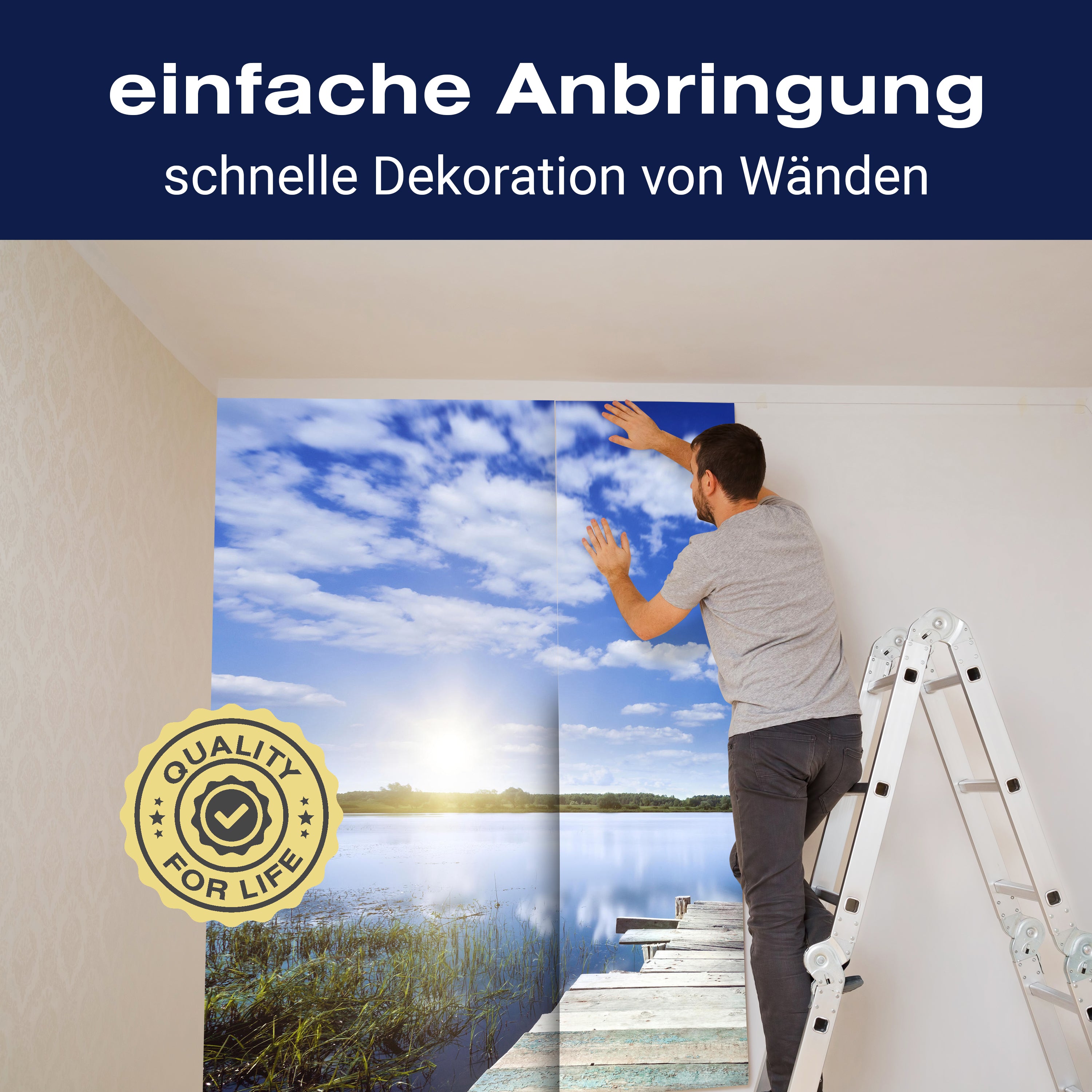 Fototapete Bootssteg M0368 - Bild 3 Fototapete Bootssteg M0368 - Bild 3