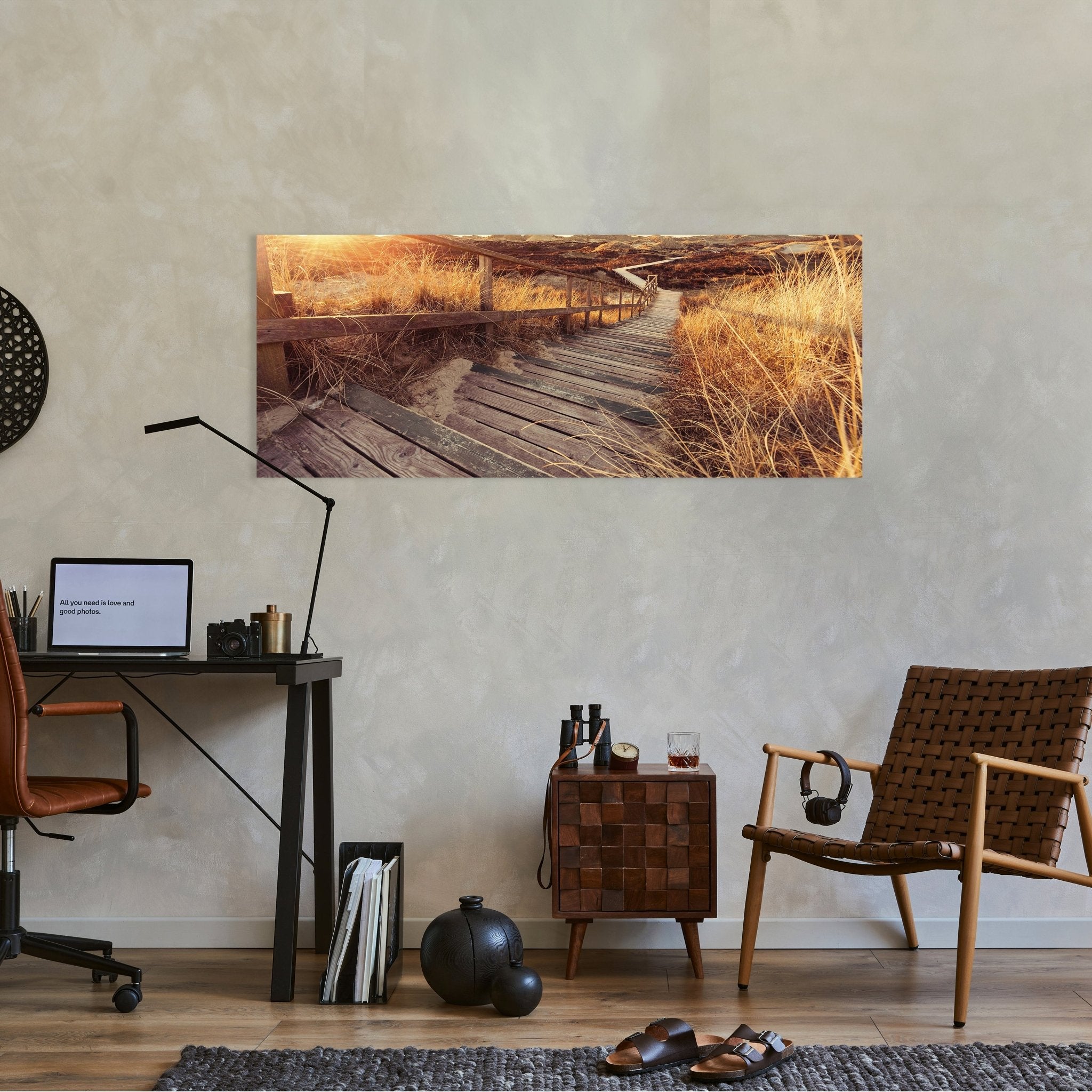 Leinwandbild Treppe in Dünen M0373 kaufen - Bild 2 Leinwandbild Treppe in Dünen M0373 kaufen - Bild 2