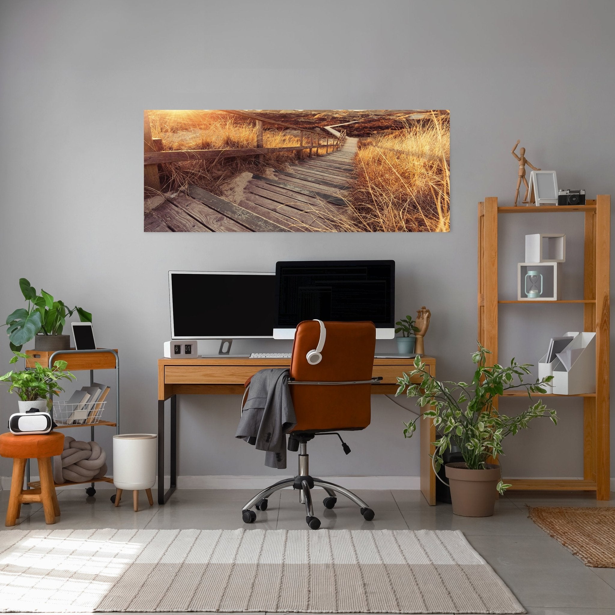 Leinwandbild Treppe in Dünen M0373 kaufen - Bild 3 Leinwandbild Treppe in Dünen M0373 kaufen - Bild 3