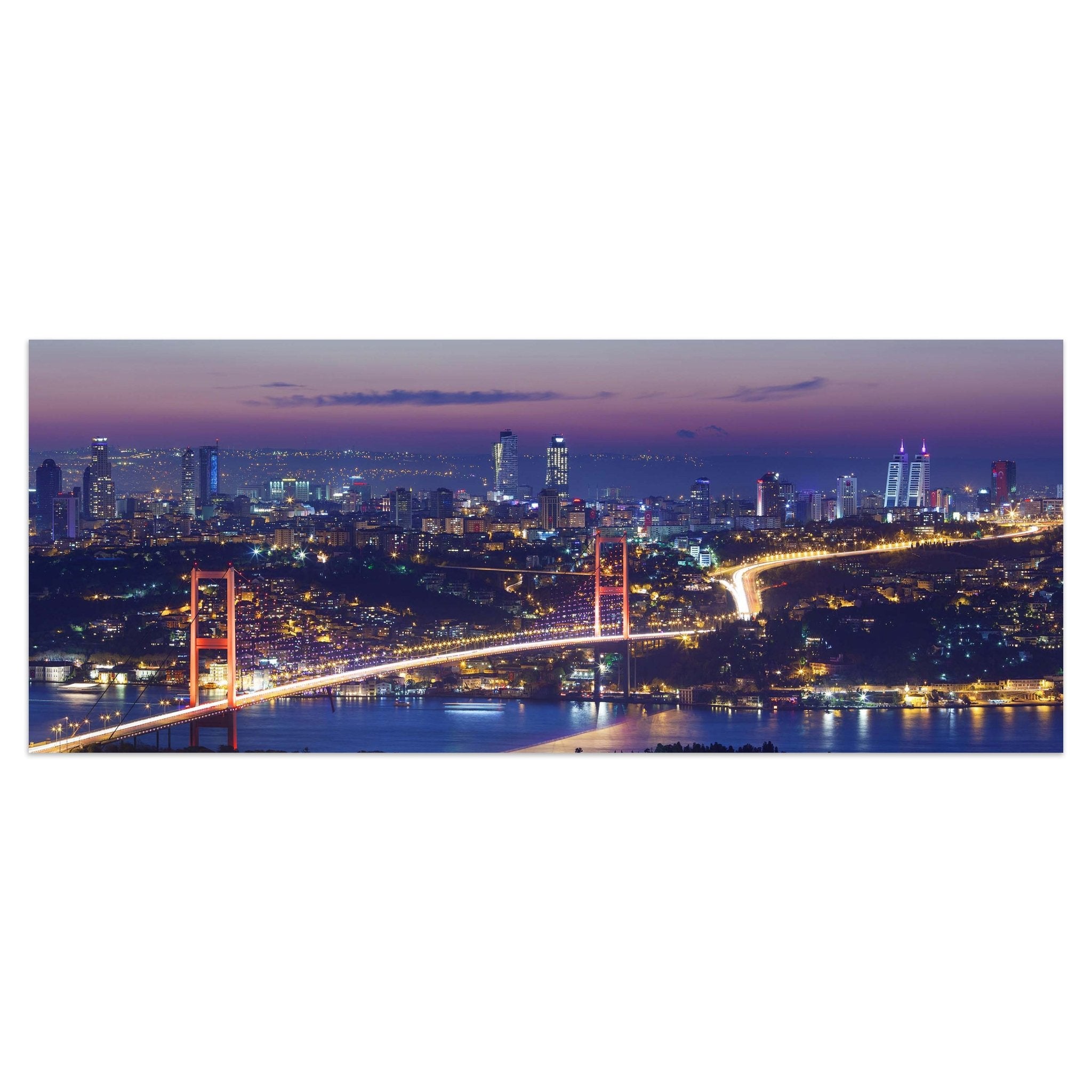 Leinwandbild Istanbul bei Nacht M0374 kaufen - Bild 1 Leinwandbild Istanbul bei Nacht M0374 kaufen - Bild 1