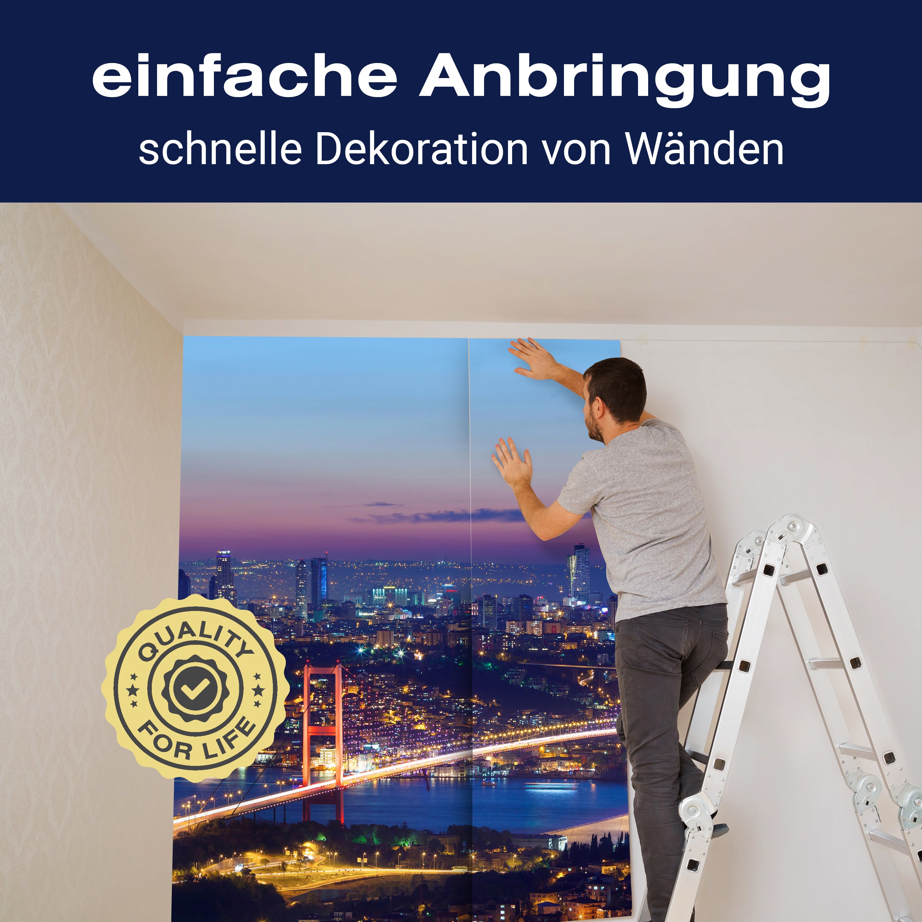 Fototapete Istanbul bei Nacht M0374 - Bild 3 Fototapete Istanbul bei Nacht M0374 - Bild 3