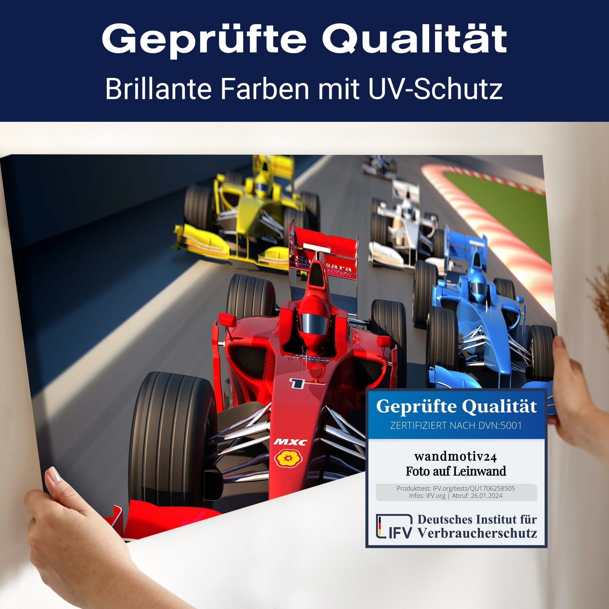 Leinwandbild Formel 1 Grand Prix M0385 kaufen - Bild 4 Leinwandbild Formel 1 Grand Prix M0385 kaufen - Bild 4