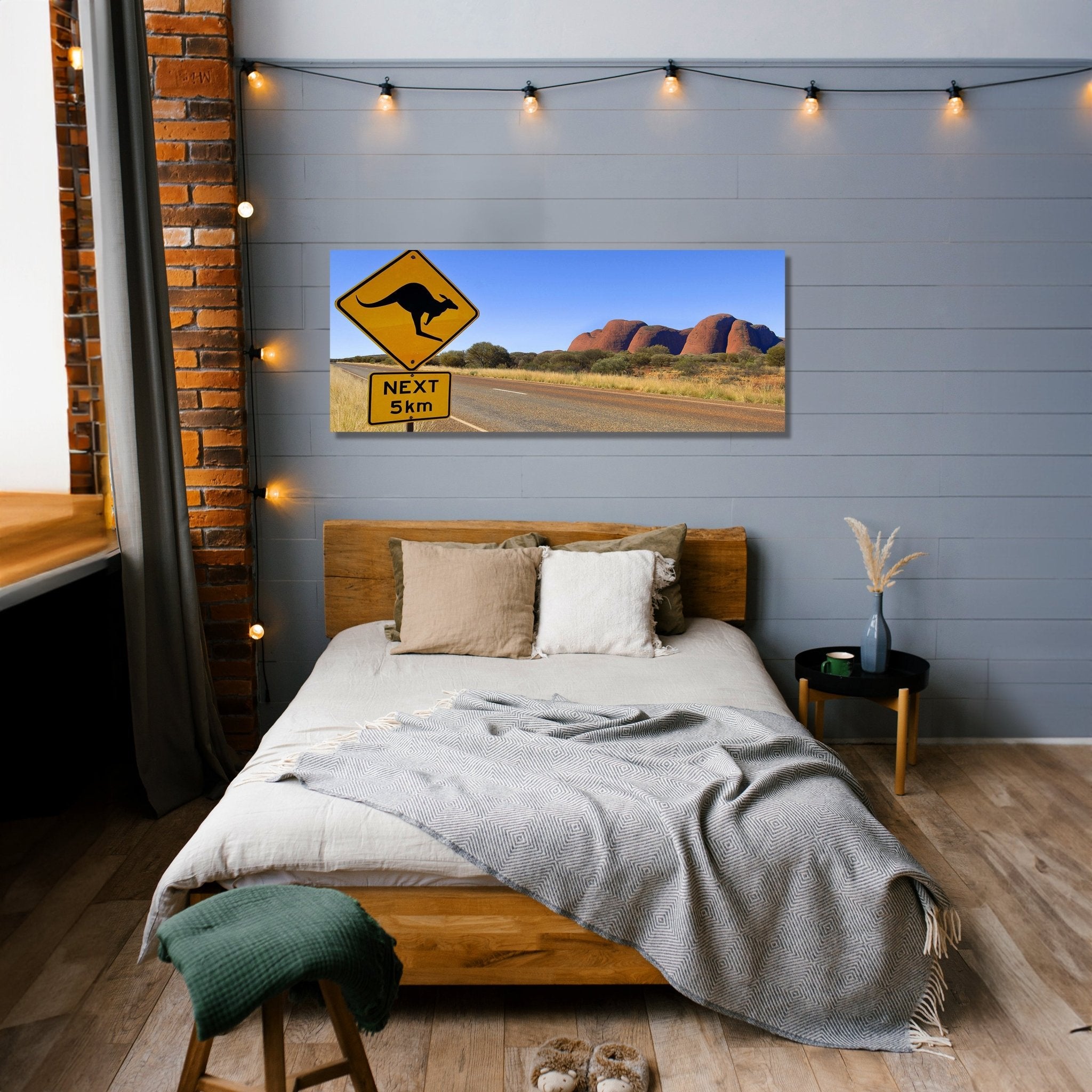 Leinwandbild Känguruschild M0421 kaufen - Bild 2 Leinwandbild Känguruschild M0421 kaufen - Bild 2